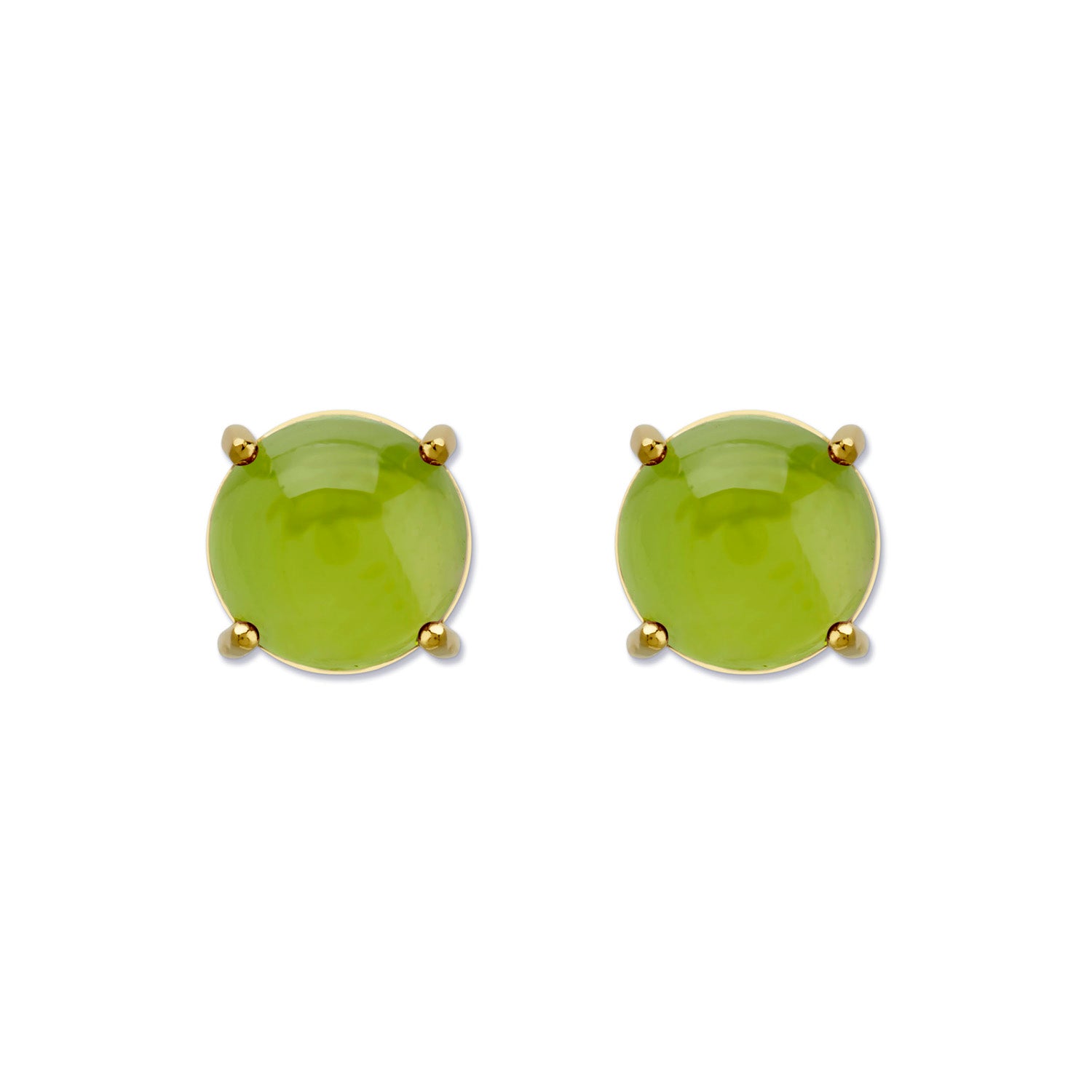 6mm Round Stud Earrings