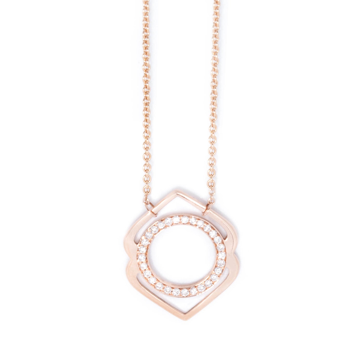 Ajna Paved Diamonds Necklace