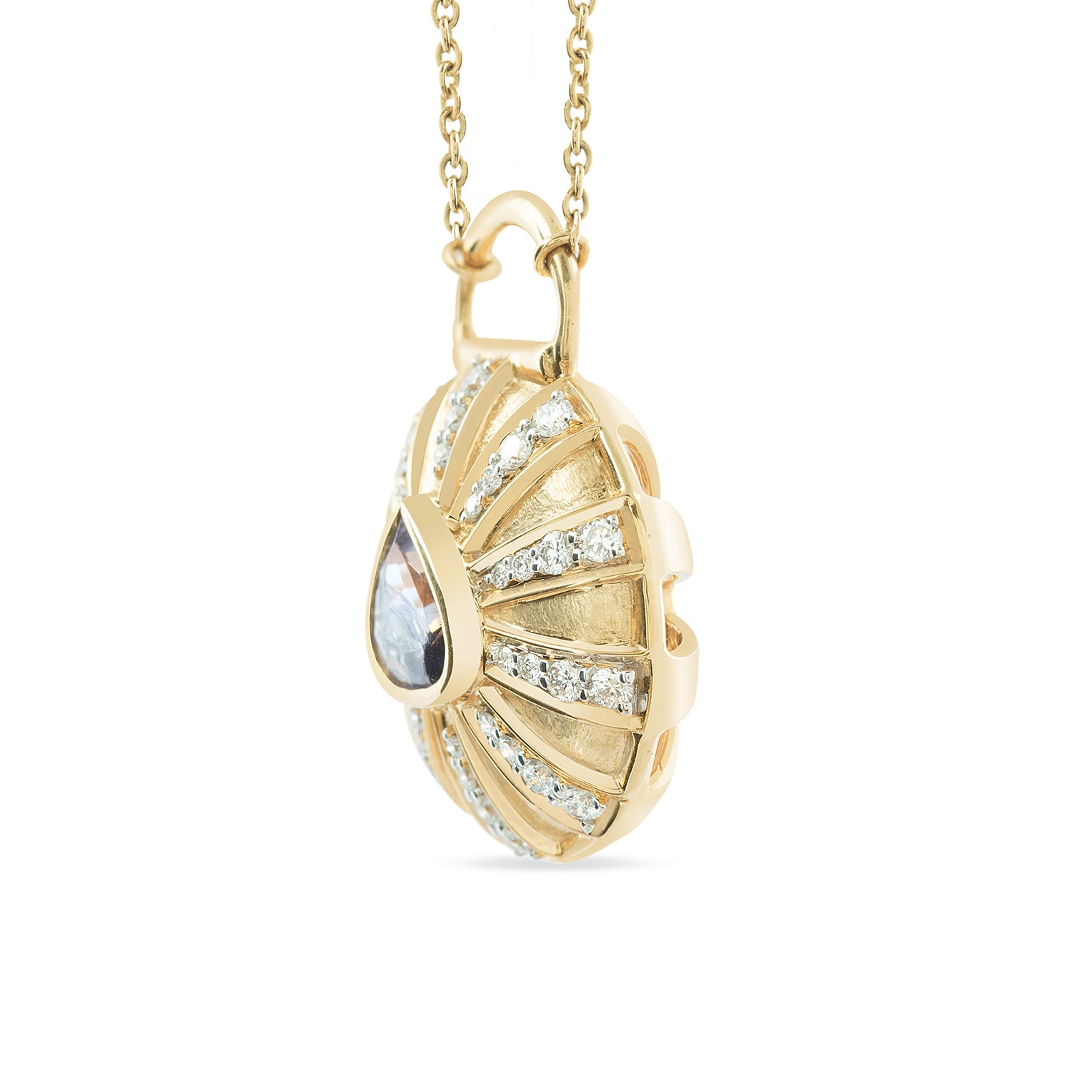 Blue Iolite Necklace
