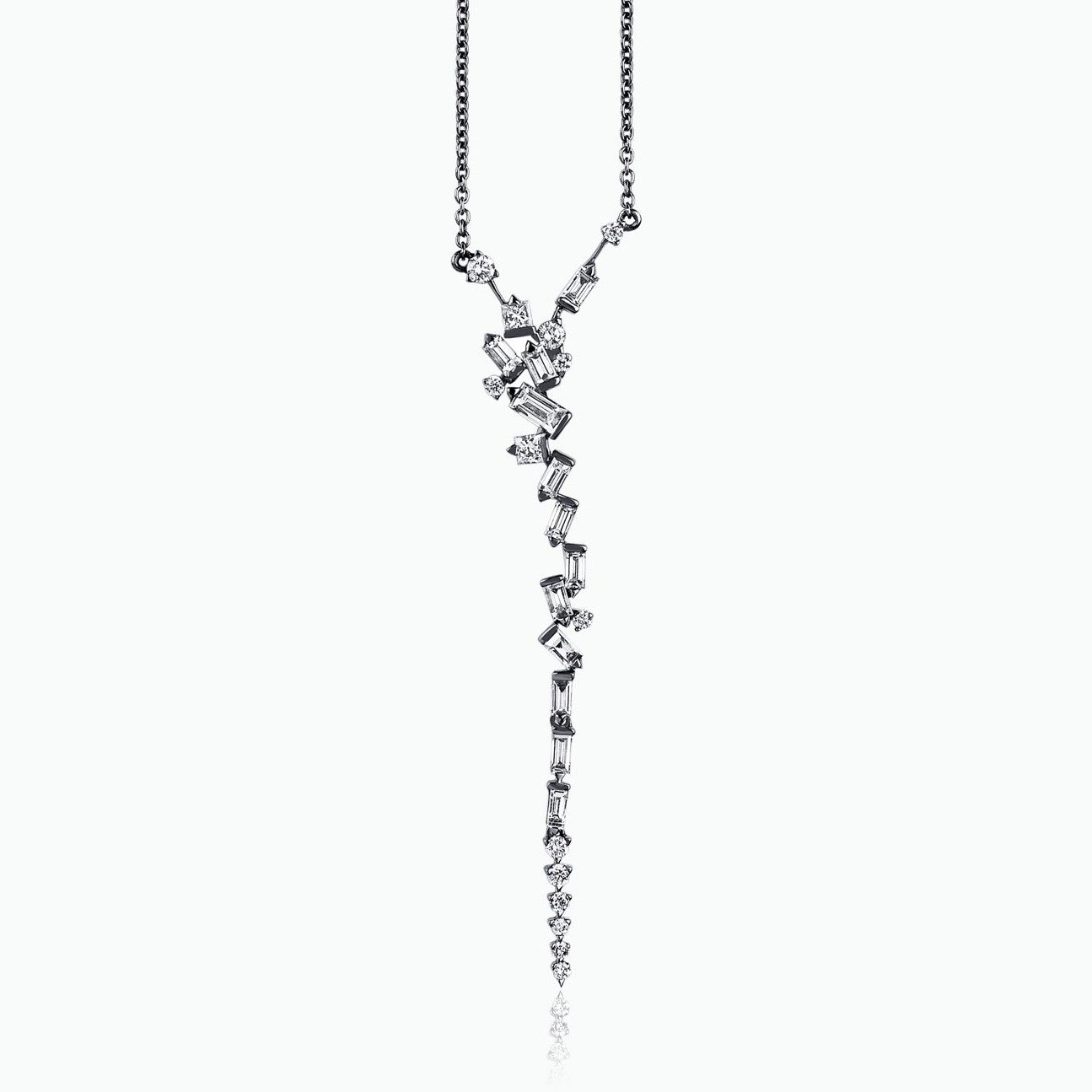 Cosmic Long Drop Necklace