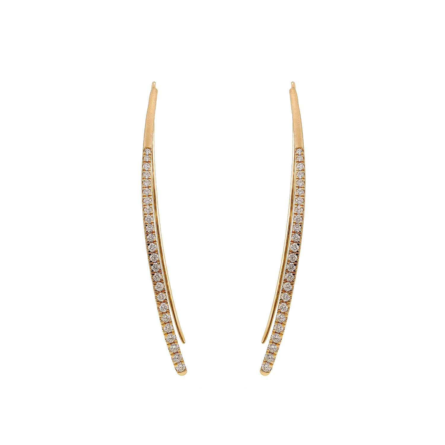 Harmonic Bowed Earrings