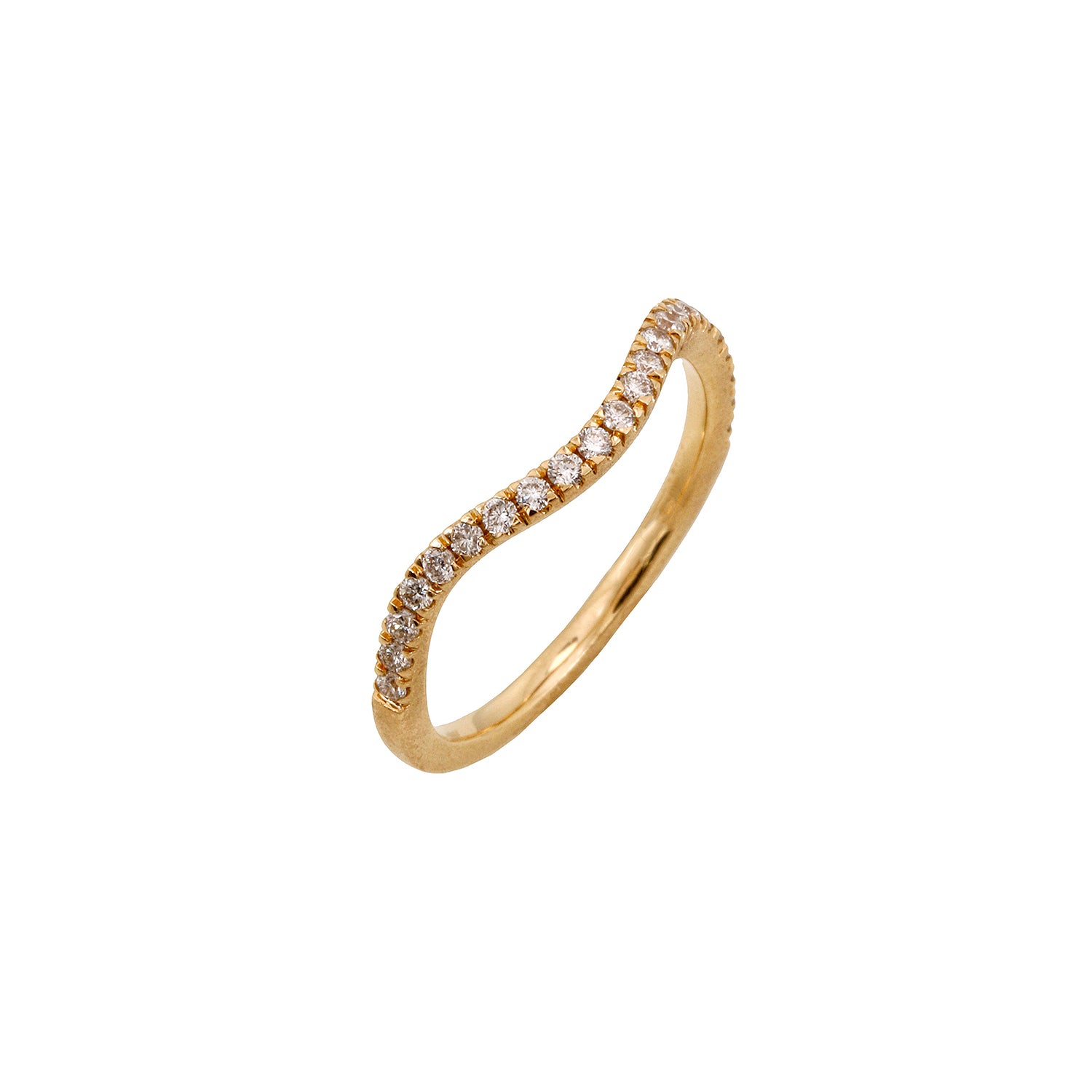 Harmonic Stackable Wave Ring