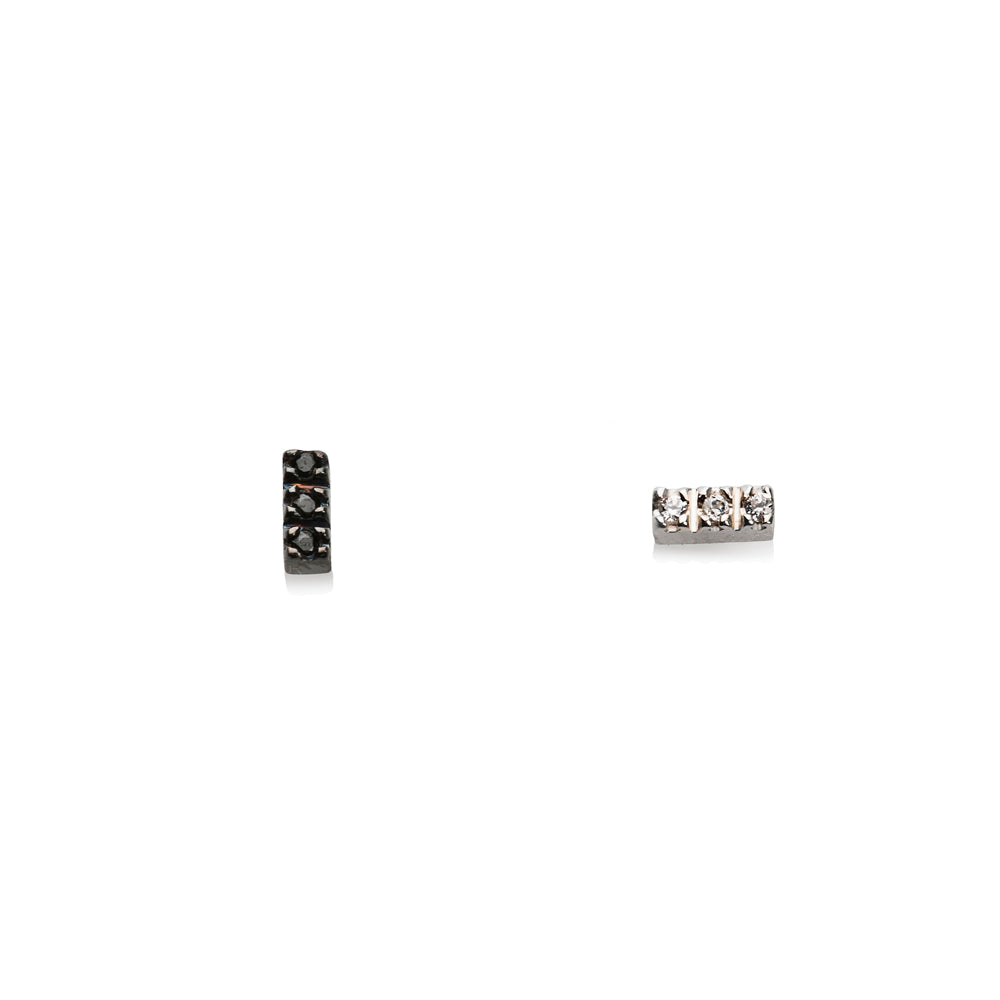 3-Stone Earrings