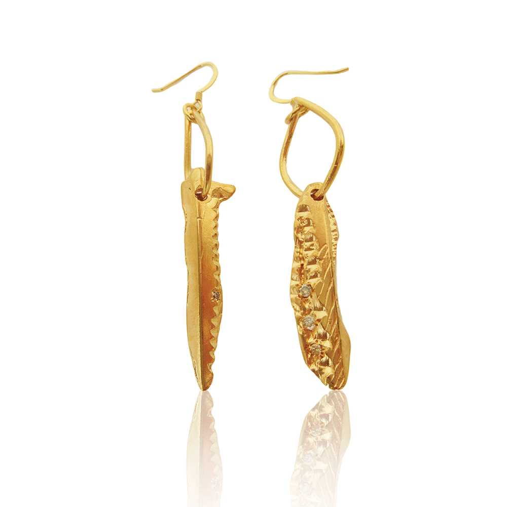 Drop Dagger Earrings