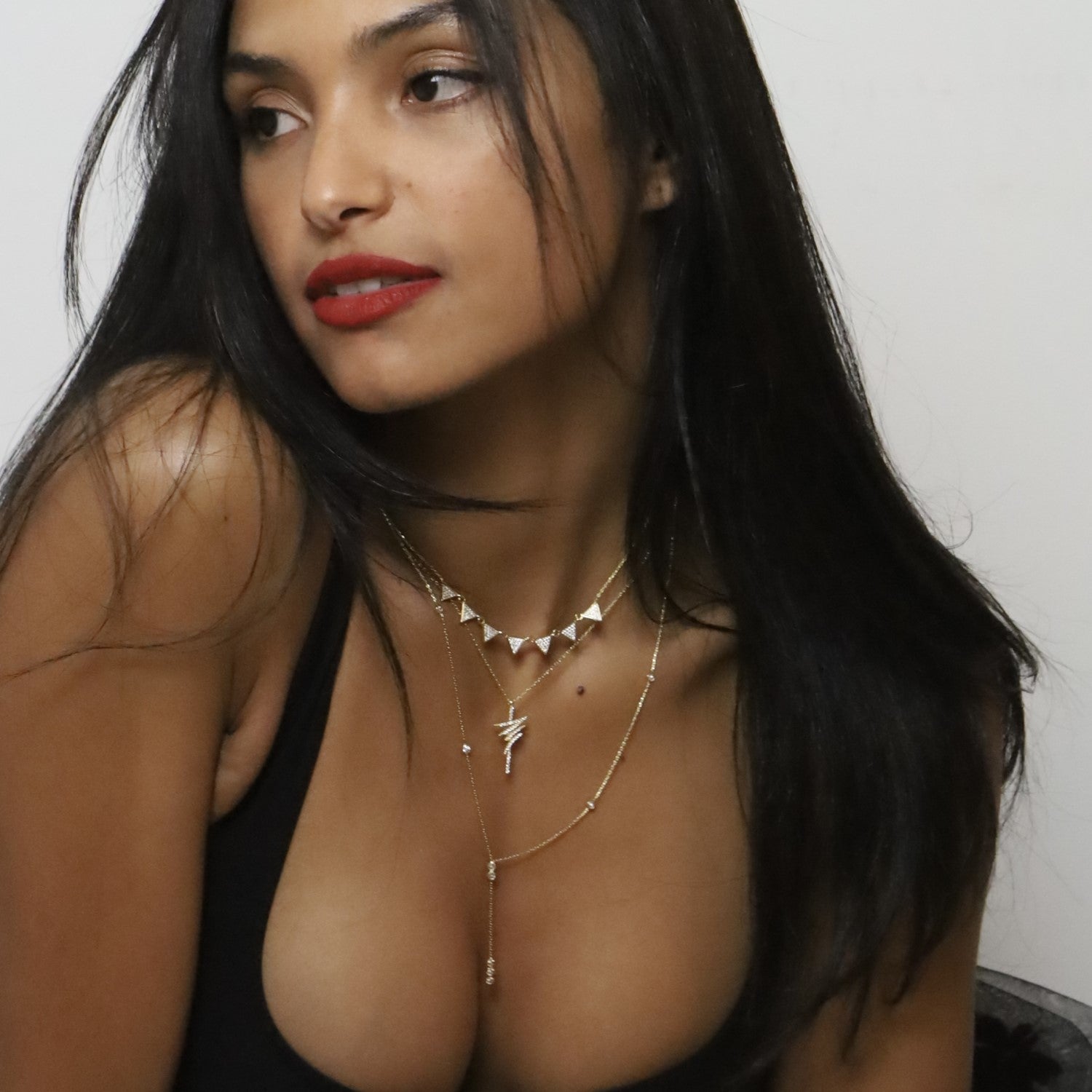 Innara White Necklace