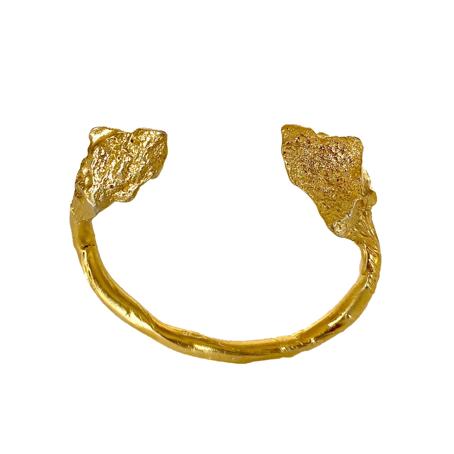 Rocks Cuff in Gold