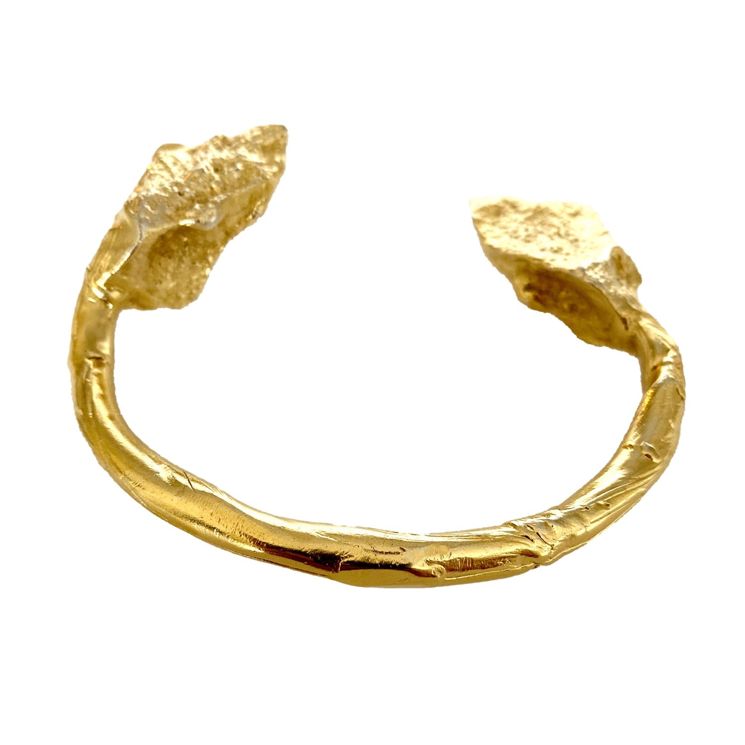 Rocks Cuff in Gold