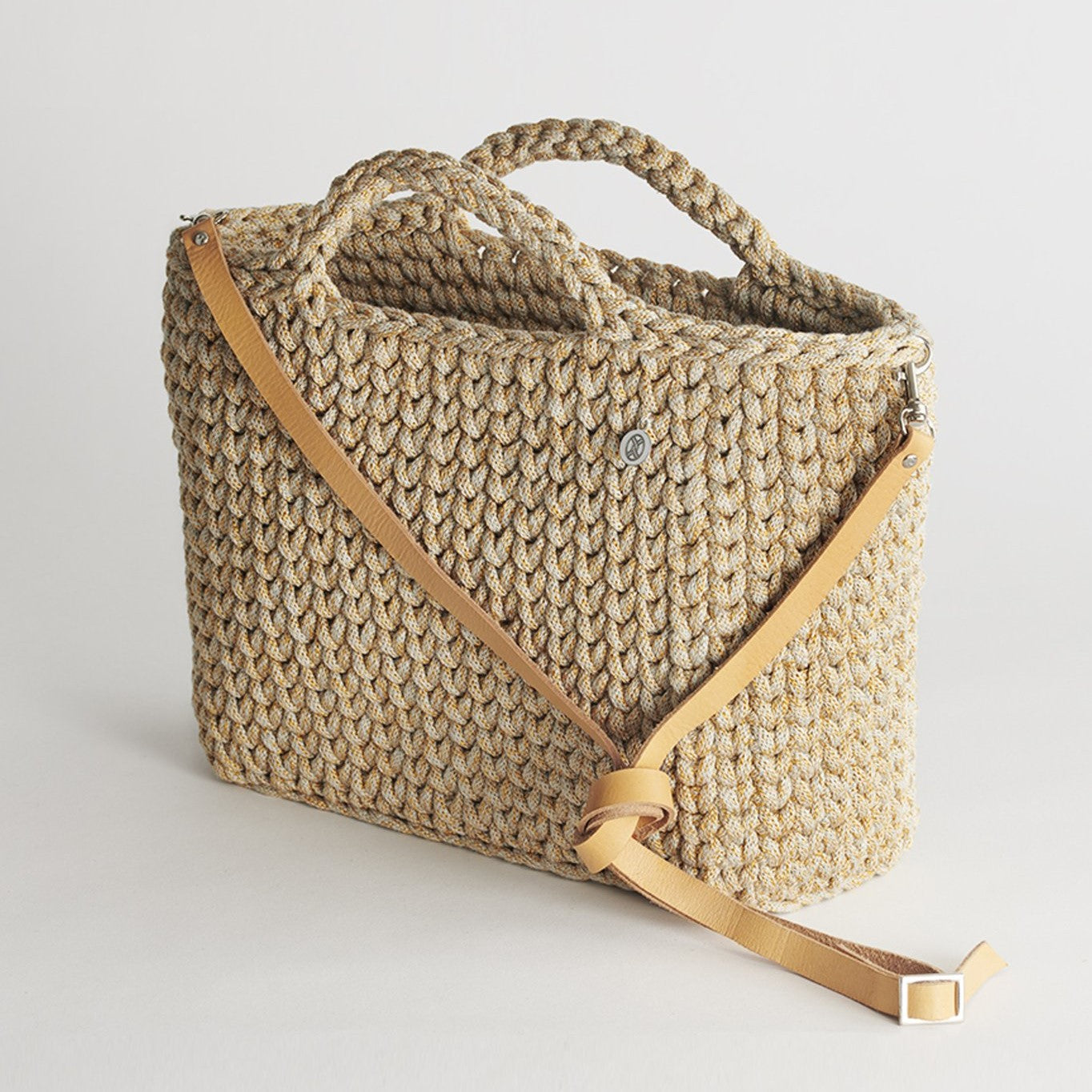 Handmade Basket Bag - Straw