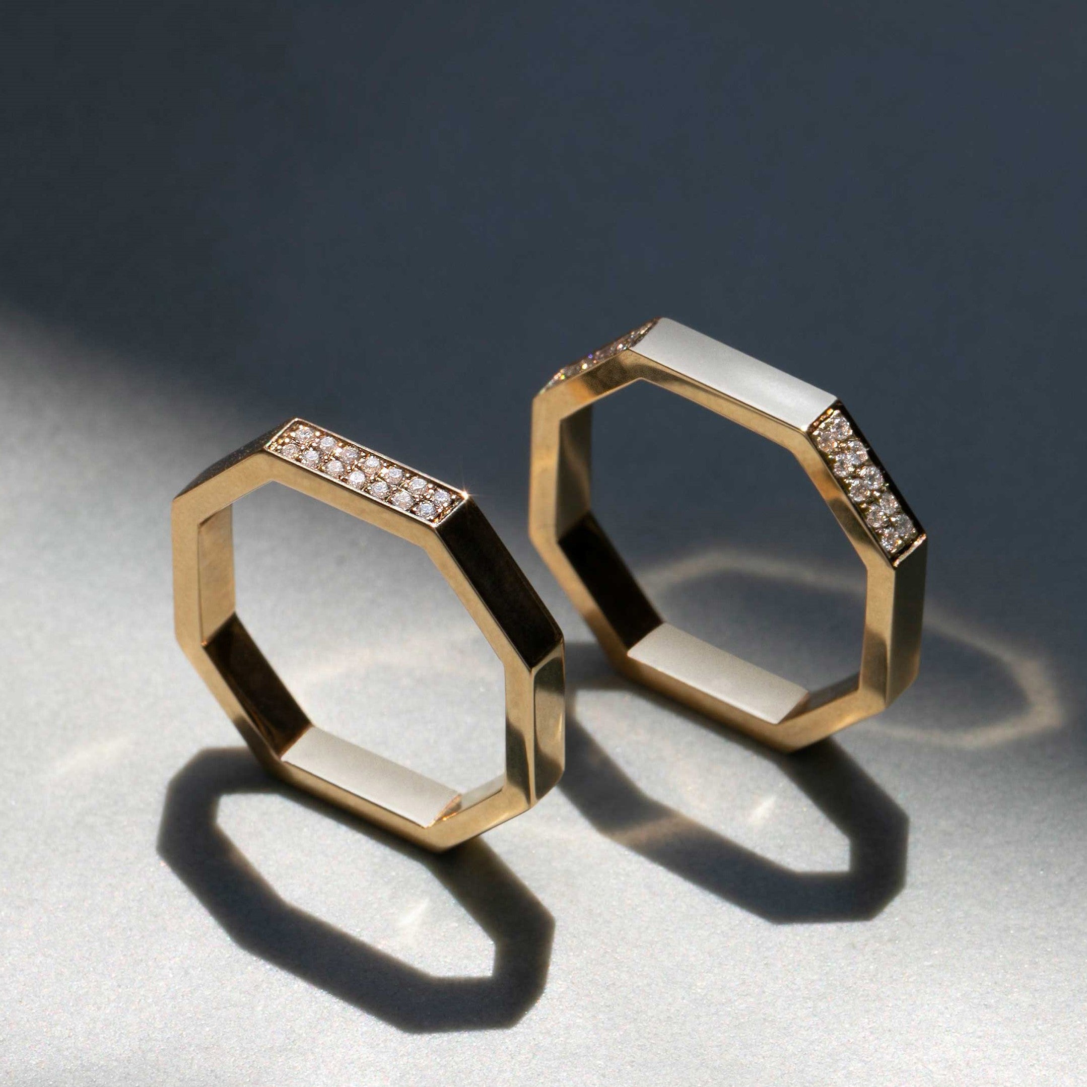 Octogone Simple Ring