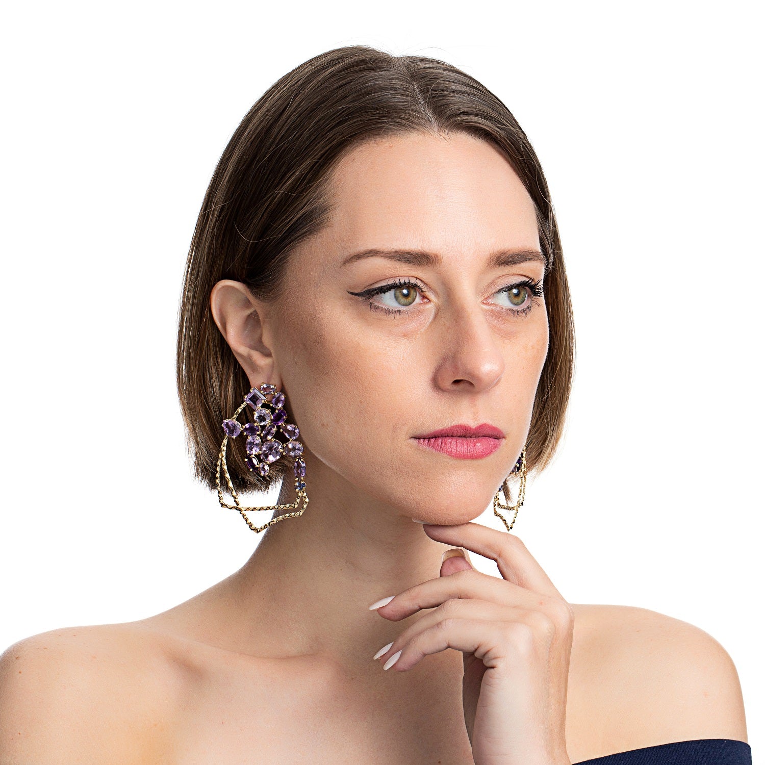 Van Gogh's Carnations Earrings