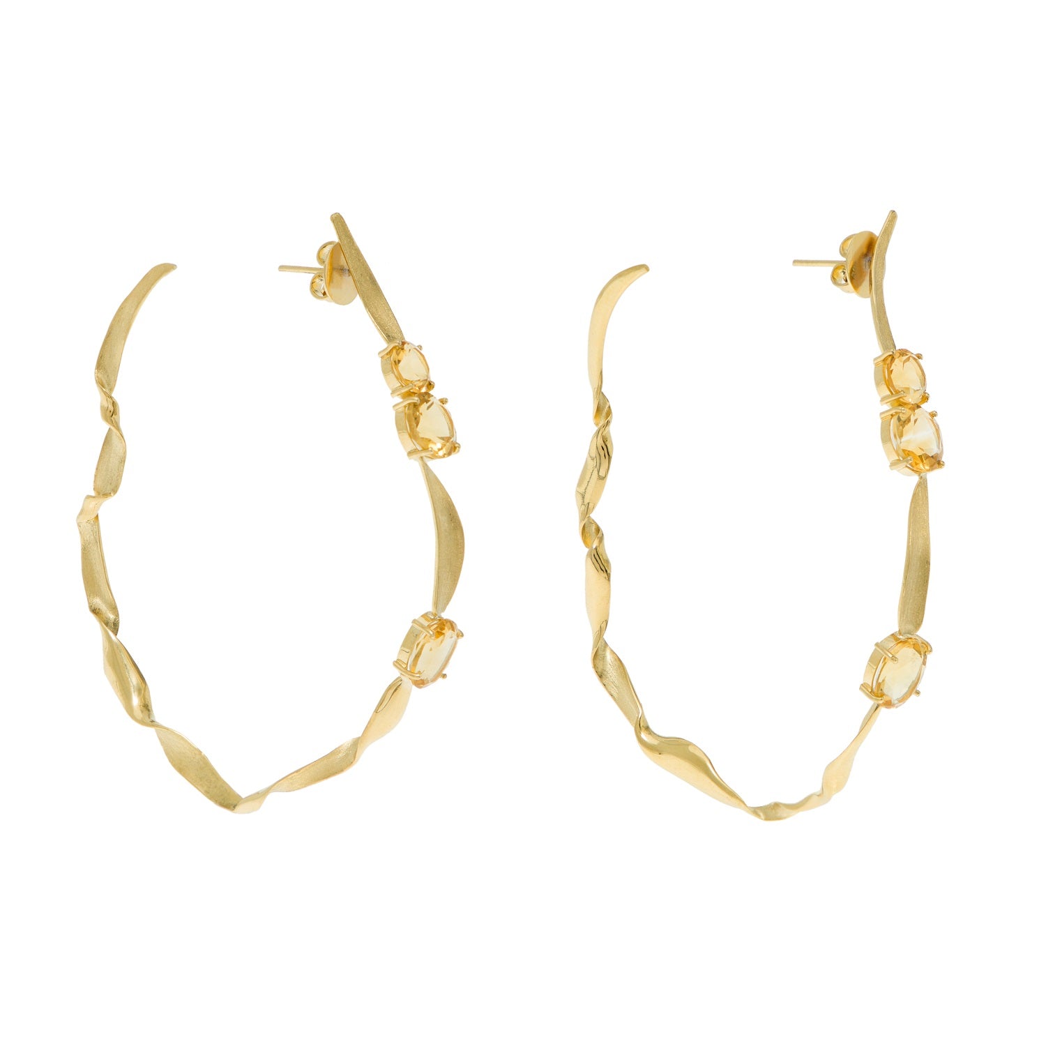 Van Gogh's Yellow Flowers Earrings