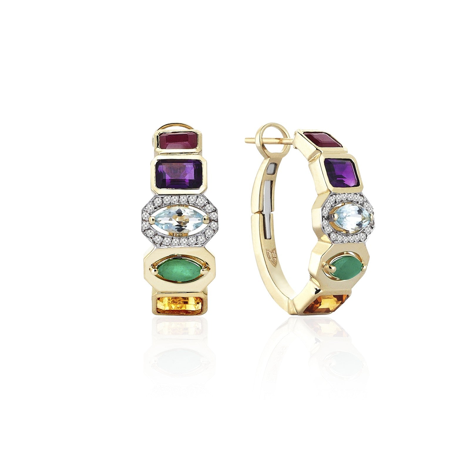 Focus Chakra Colours Earrings