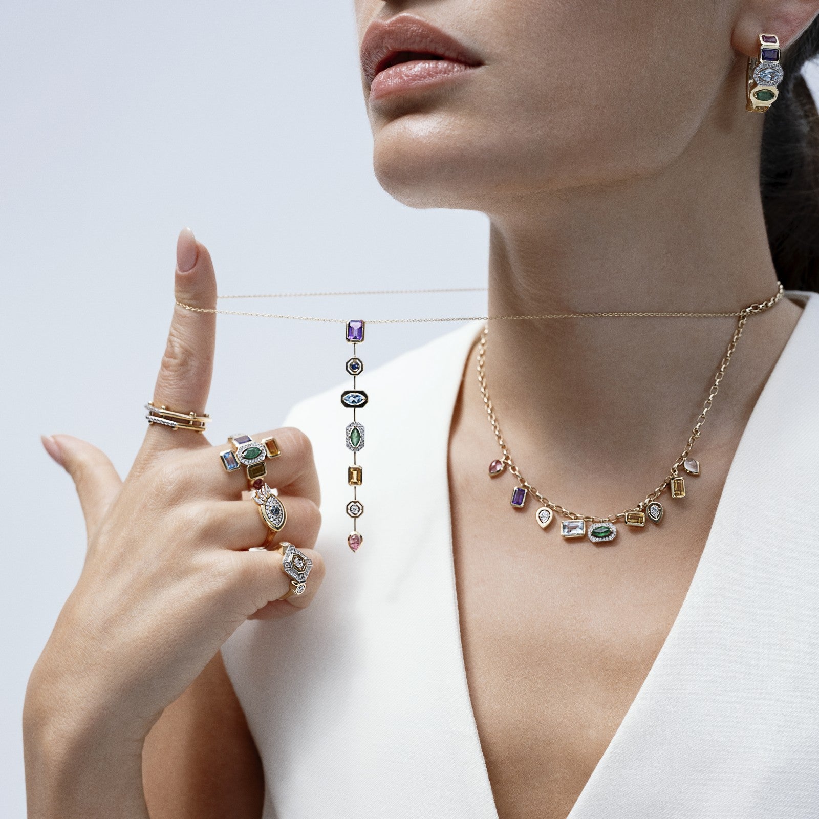 Focus Chakra Colours Necklace