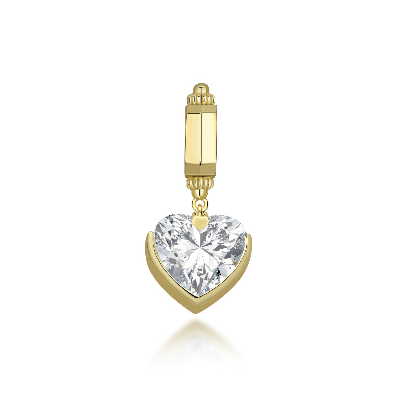 Lab Grown Diamond Corazón Pendant