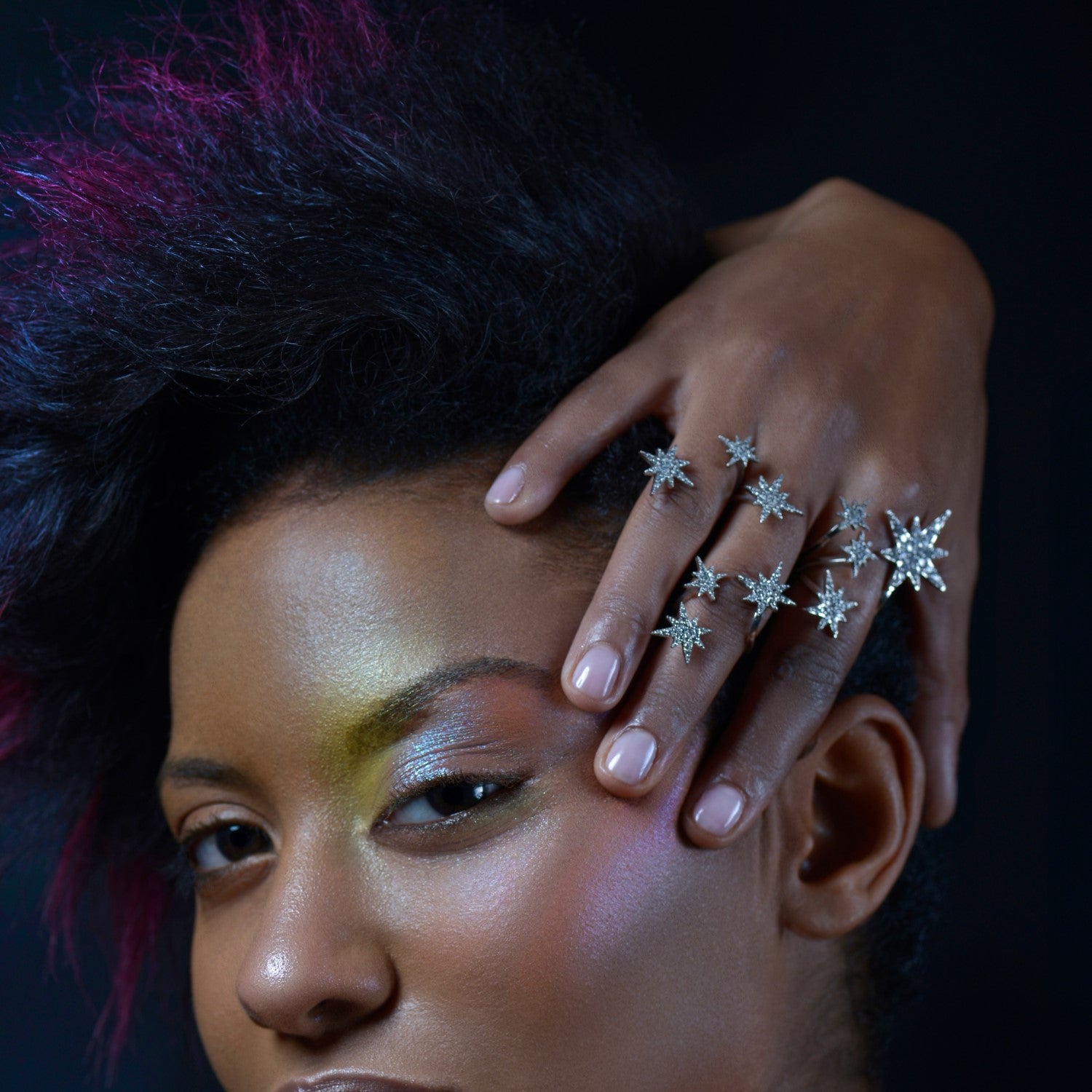 Astral Double Finger Ring