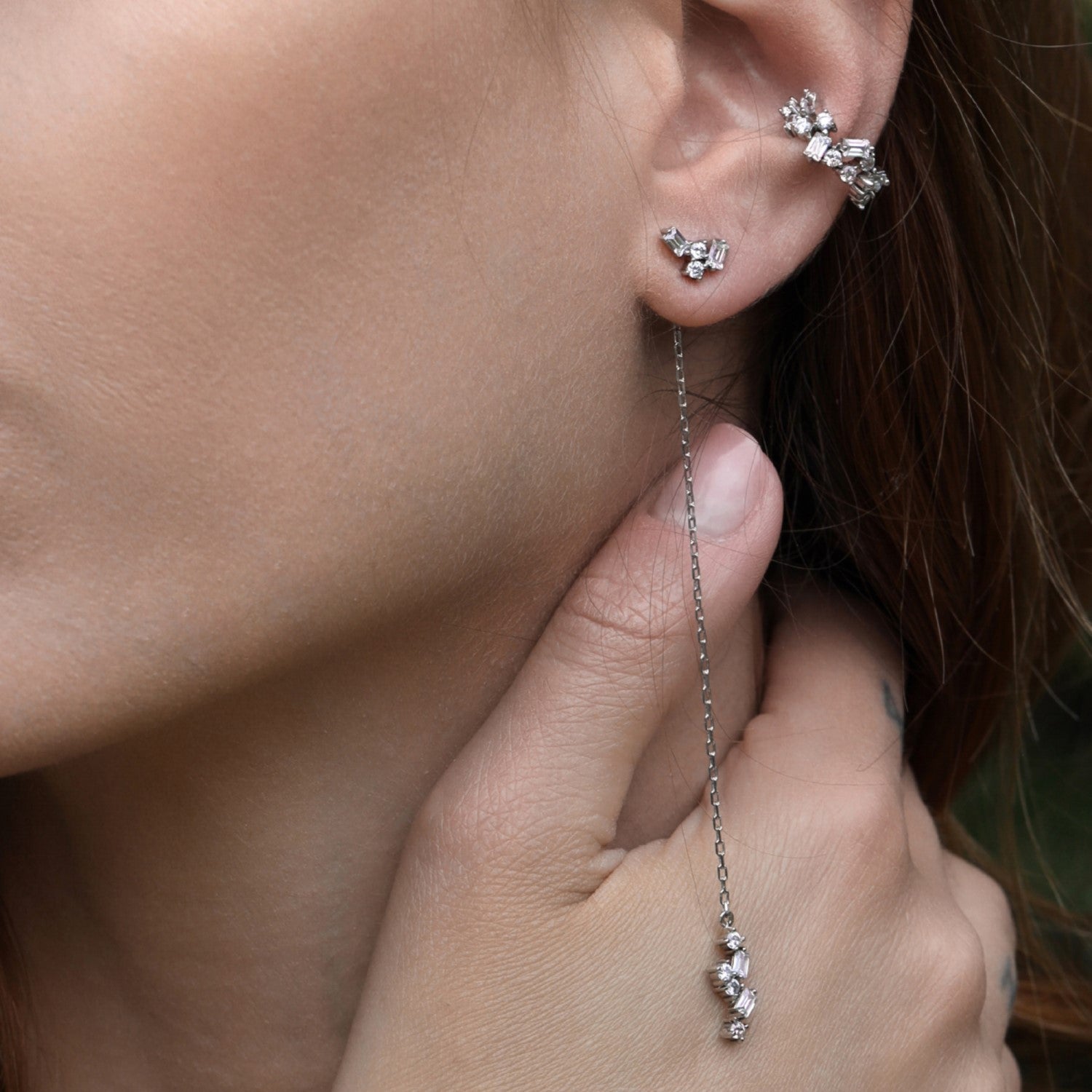 Jagged Conch Earring