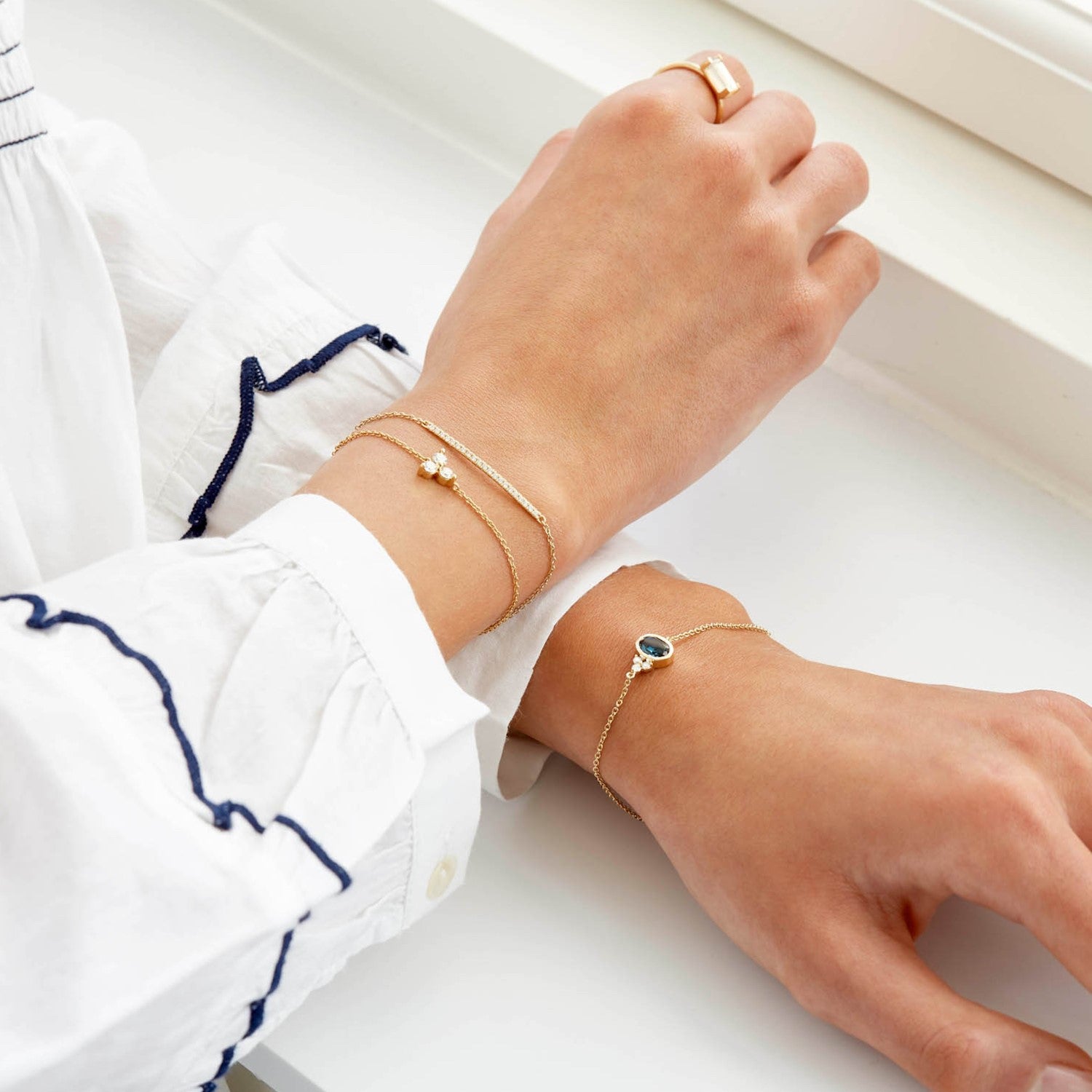 Rock Classic Diamond Bracelet