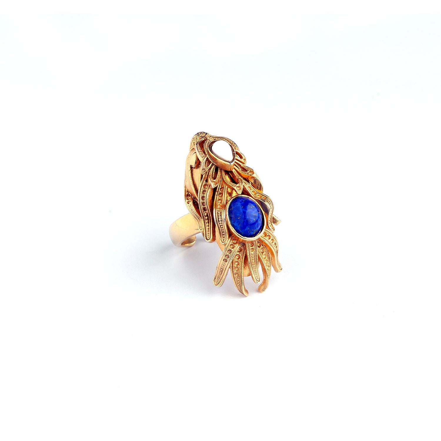 Dragon Fish Gold Ring