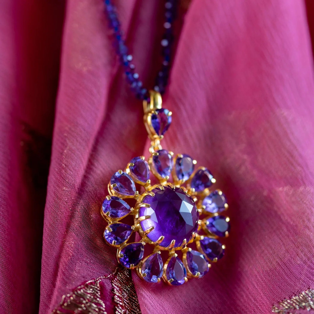 Boston Amethyst Pendant