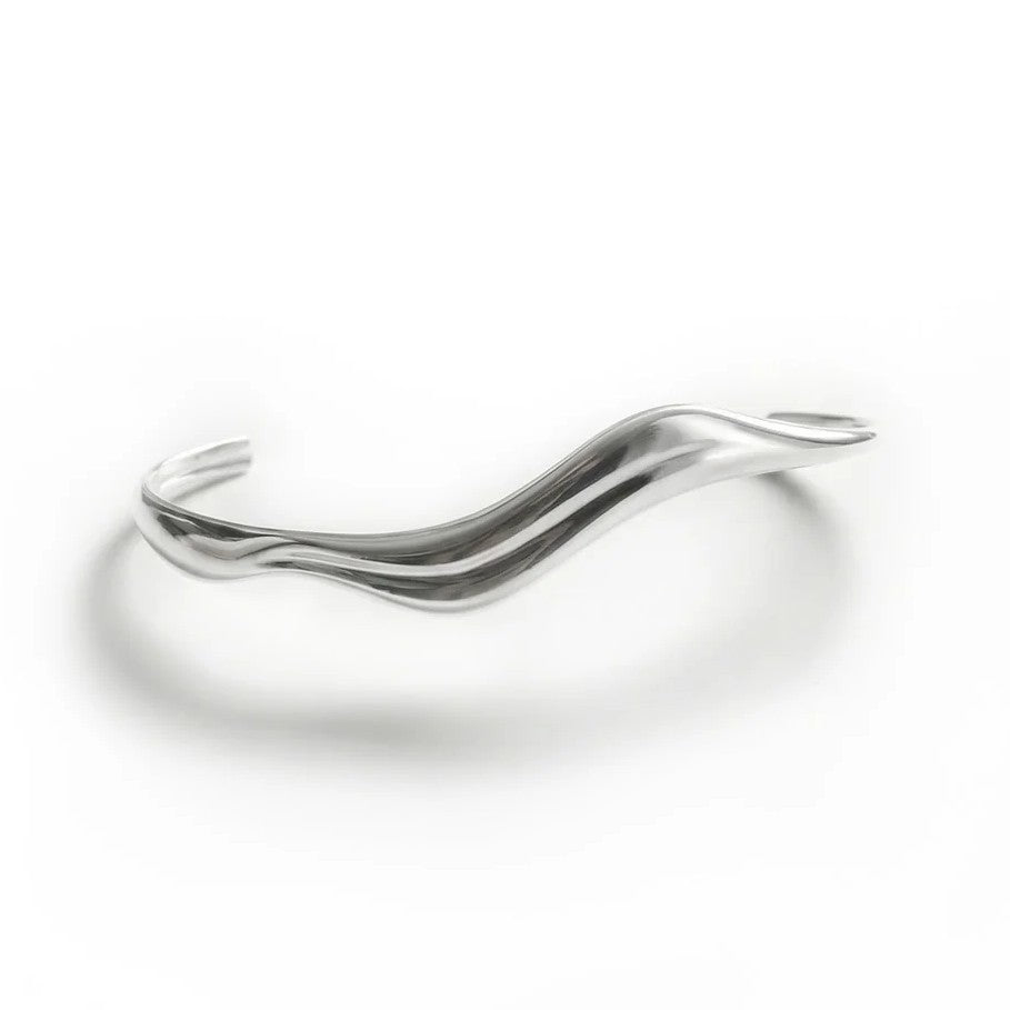 Neri Sculpted Cuff in Sterling Silver
