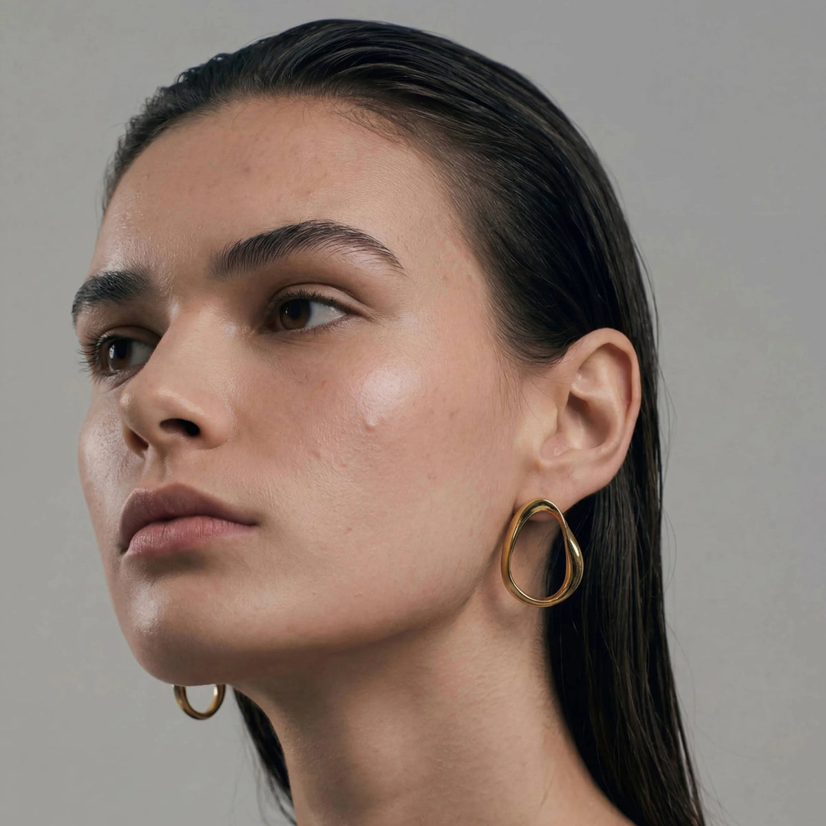 Oura Earrings in Gold Vermeil