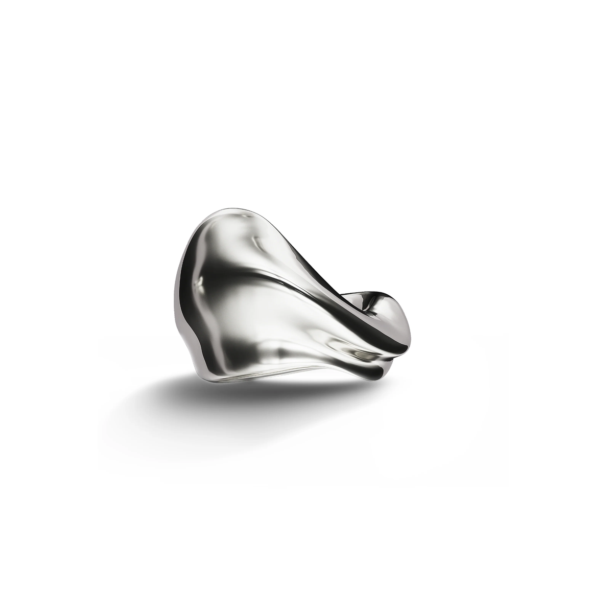 Seren Sculpted Ring in Sterling Silver