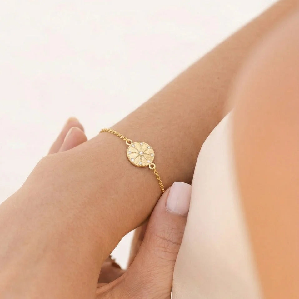 Global Goals #7: Energy Medallion Bracelet