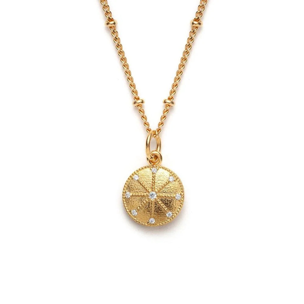 Global Goals #7: Energy Medallion Necklace