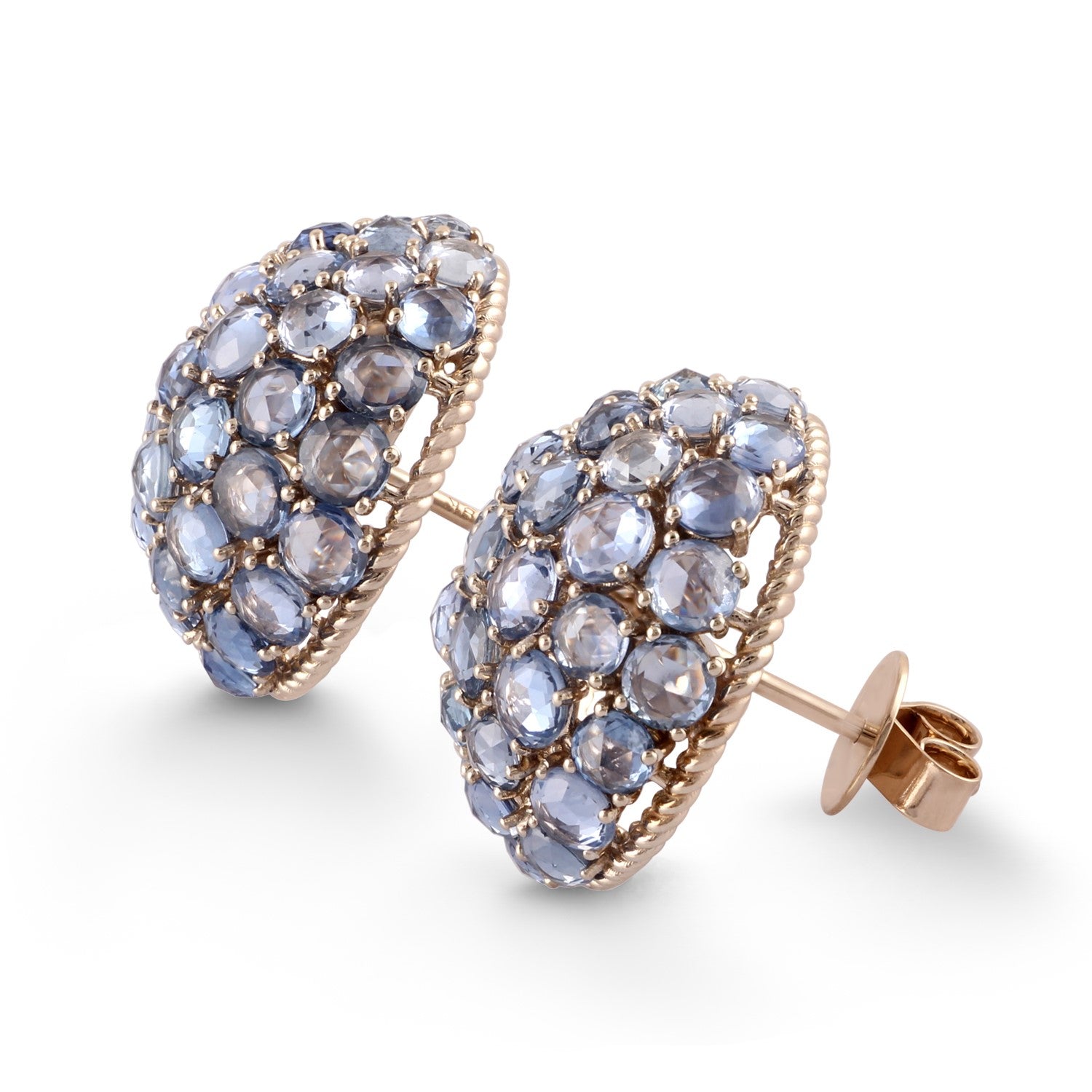 Earring Zero 5 - Sapphires