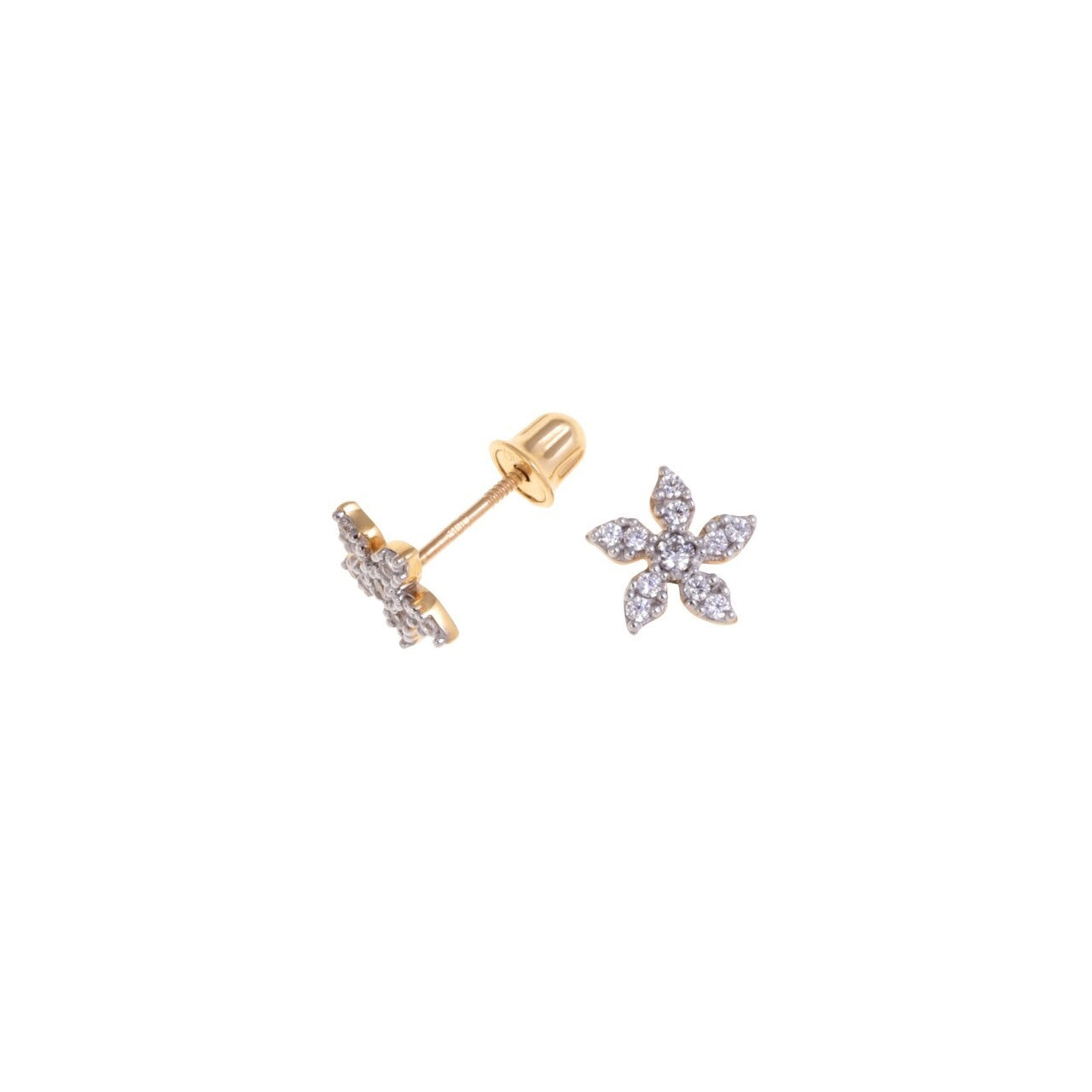 Small Flower Stud Earrings
