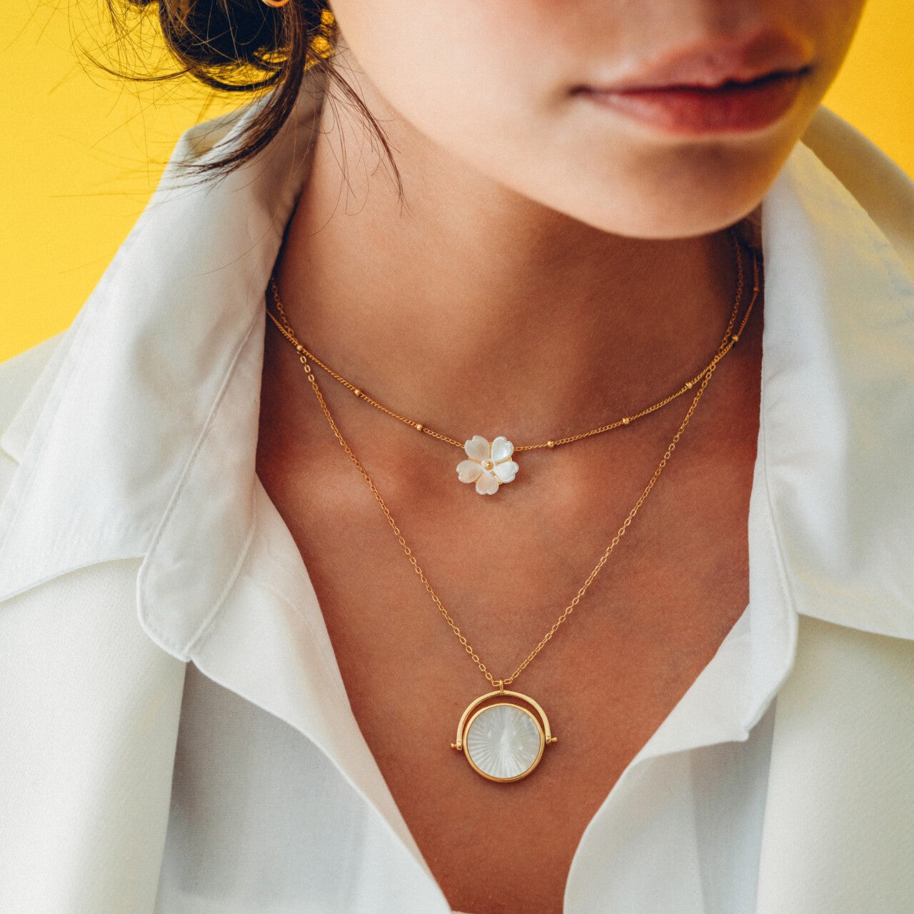 Gabriella Flower Necklace