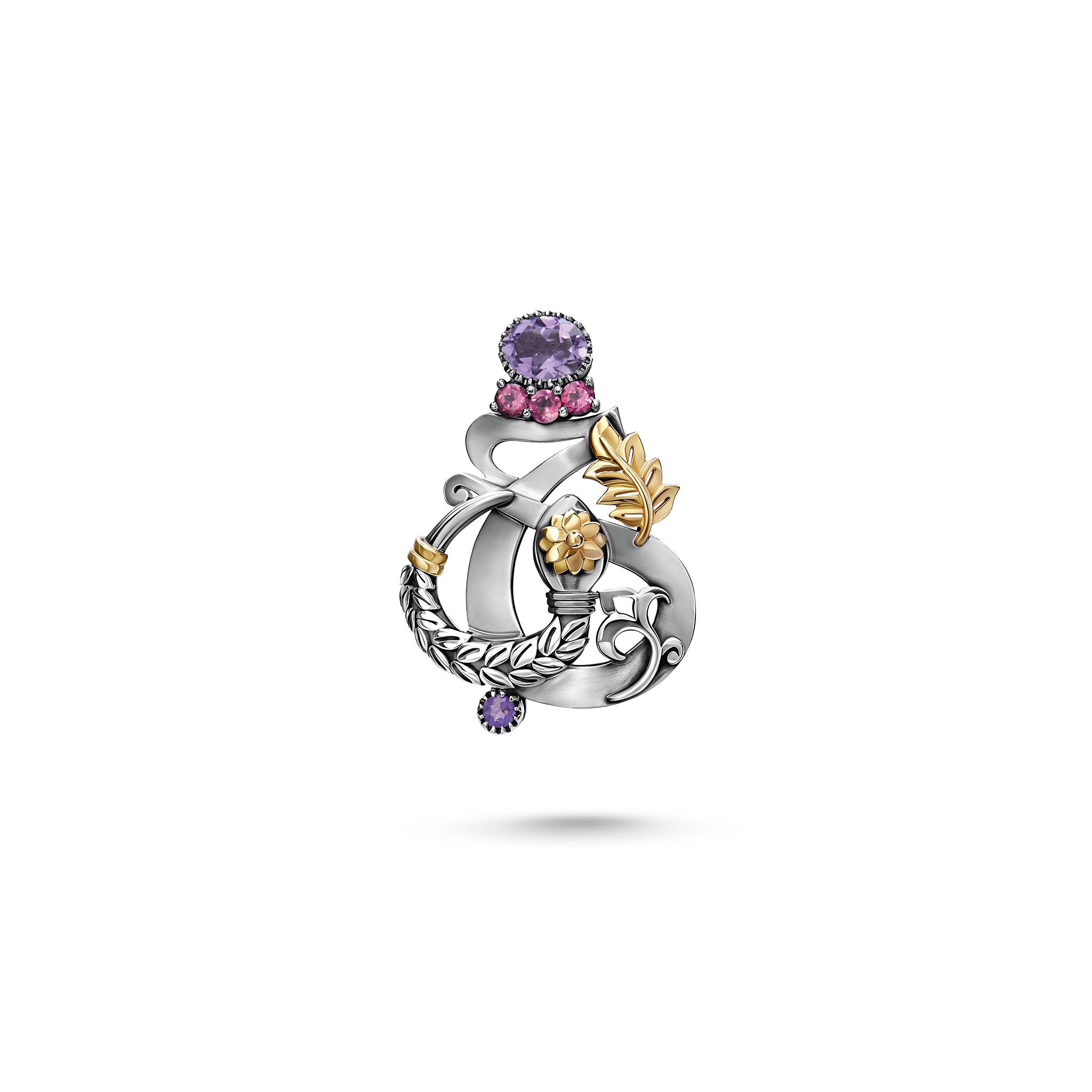 Love & Rebirth Single Earring Azza Fahmy La Maison Couture
