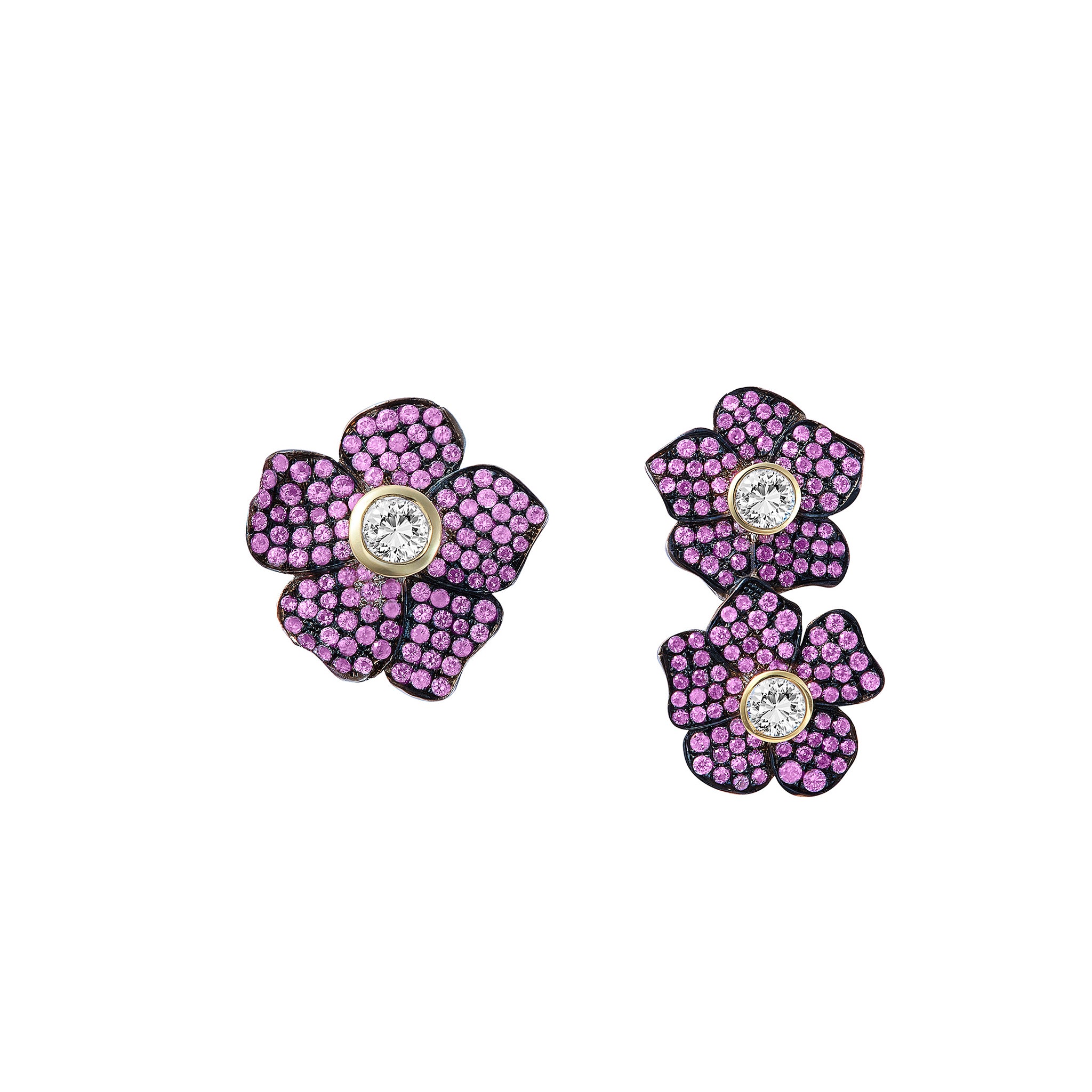 Cherry Blossom Earrings Basak Baykal La Maison Couture