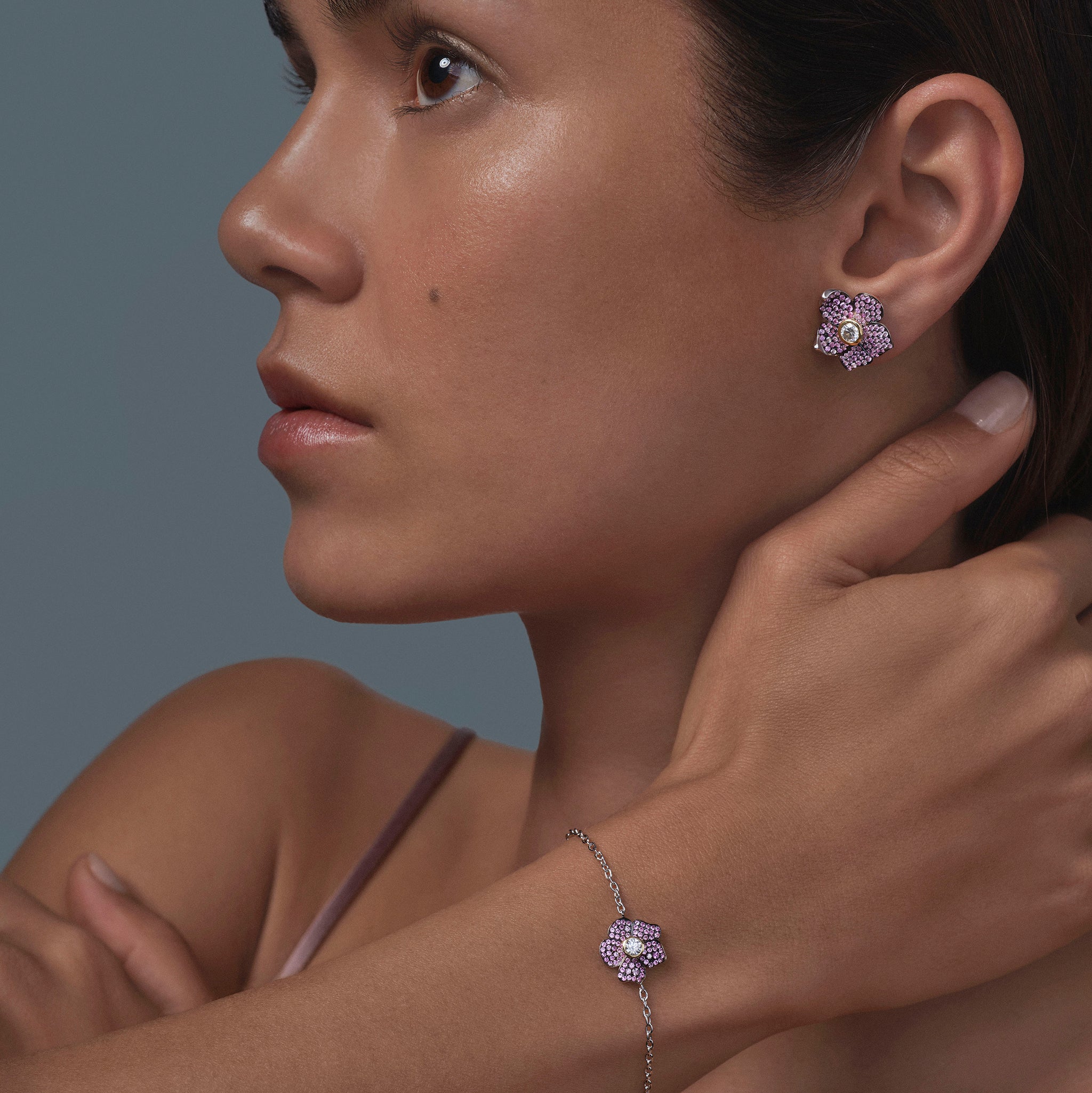 Cherry Blossom Earrings Basak Baykal La Maison Couture