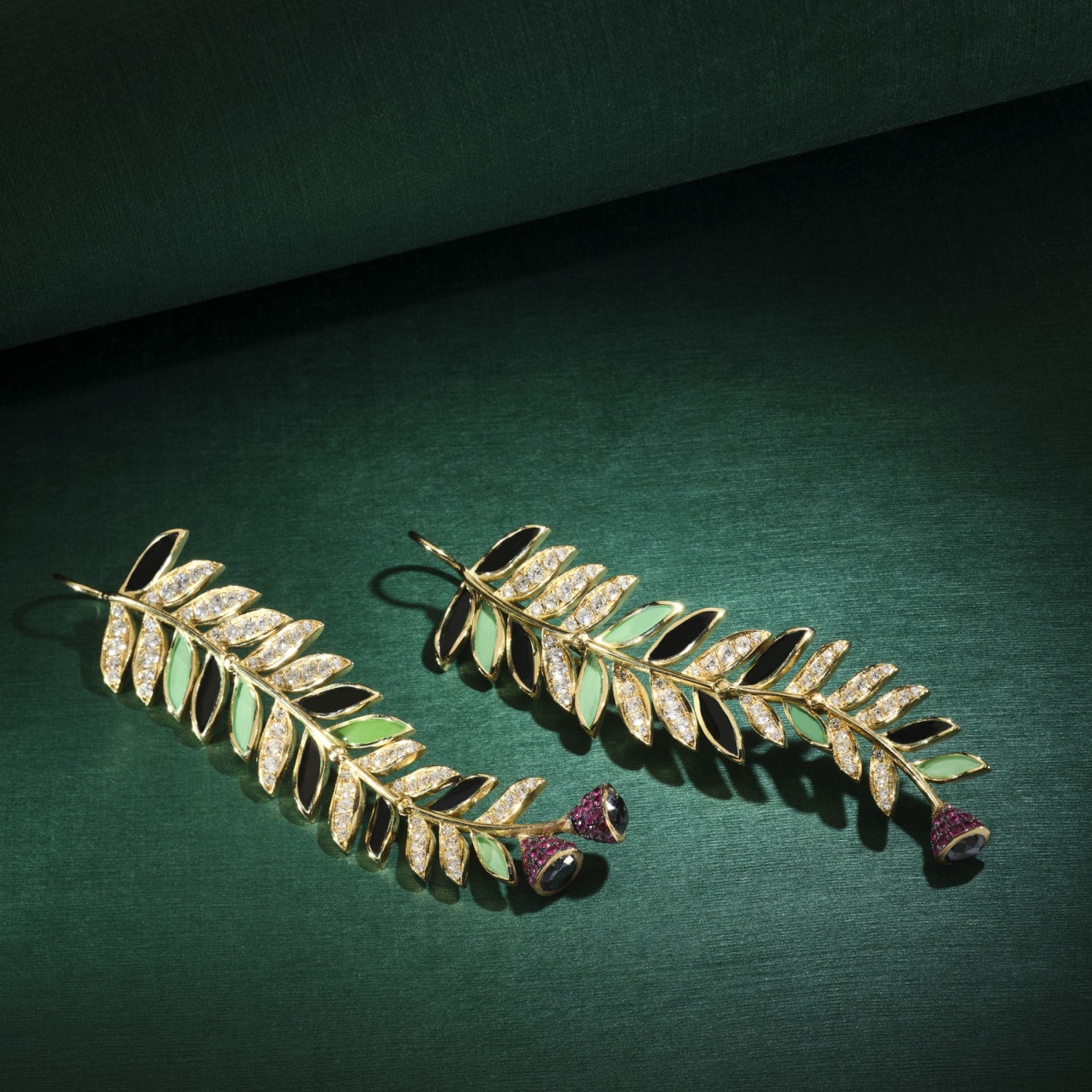 Festive Treasures Yew Tree Earrings