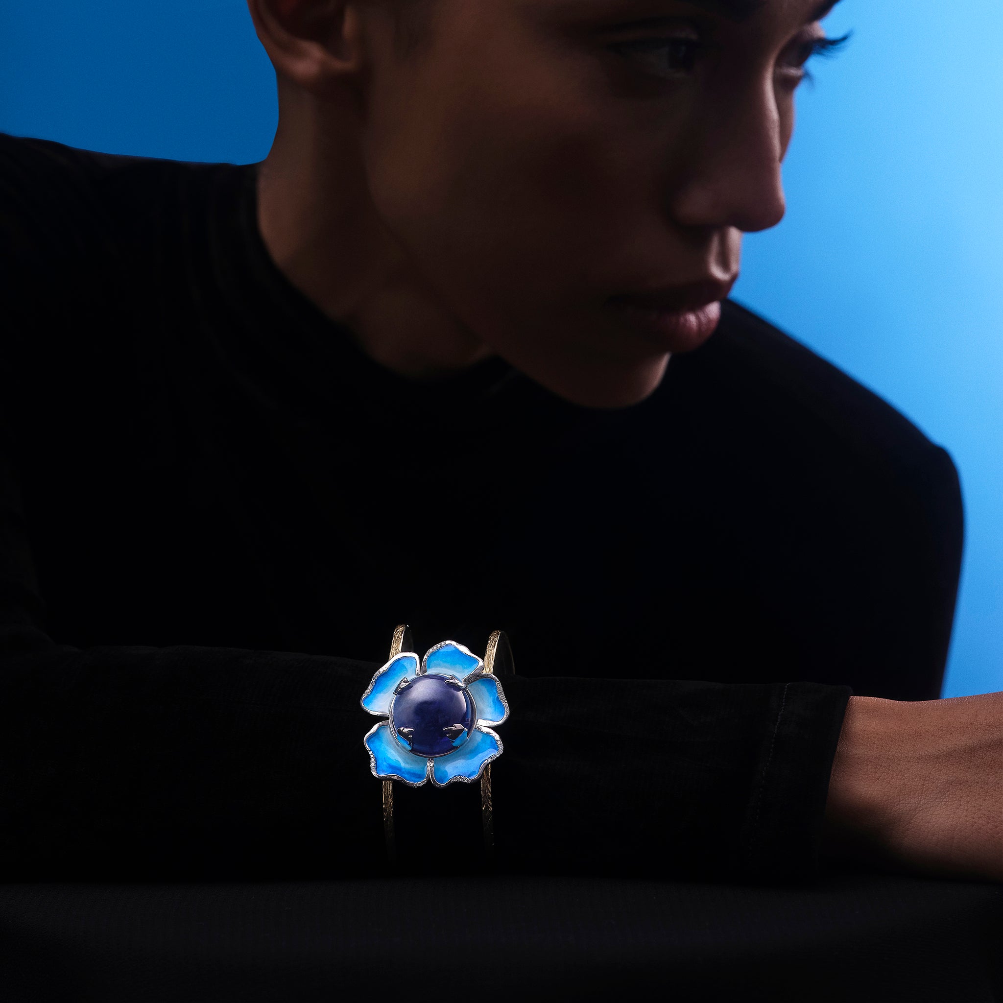 Hibiscus Bangle Basak Baykal La Maison Couture