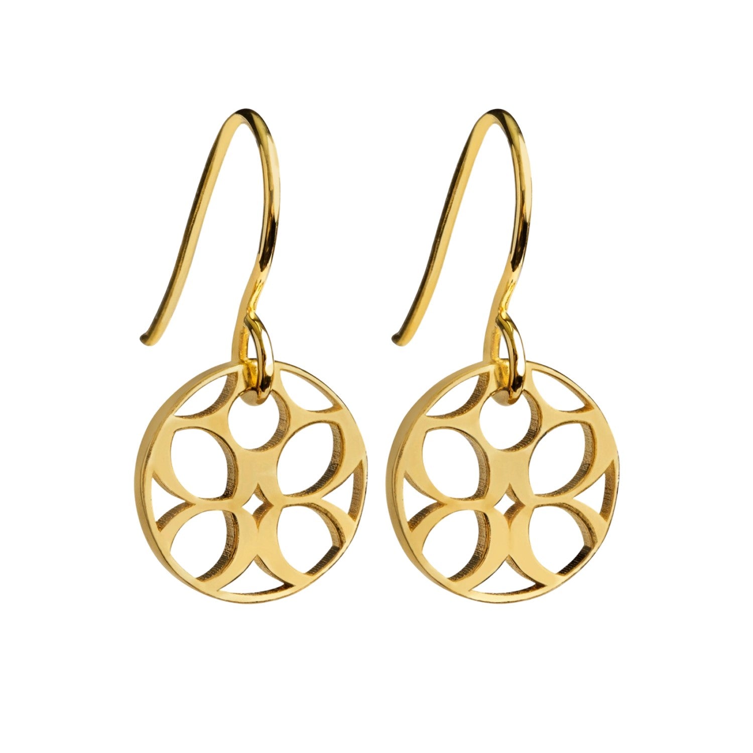 Signature Mini Disc Earrings
