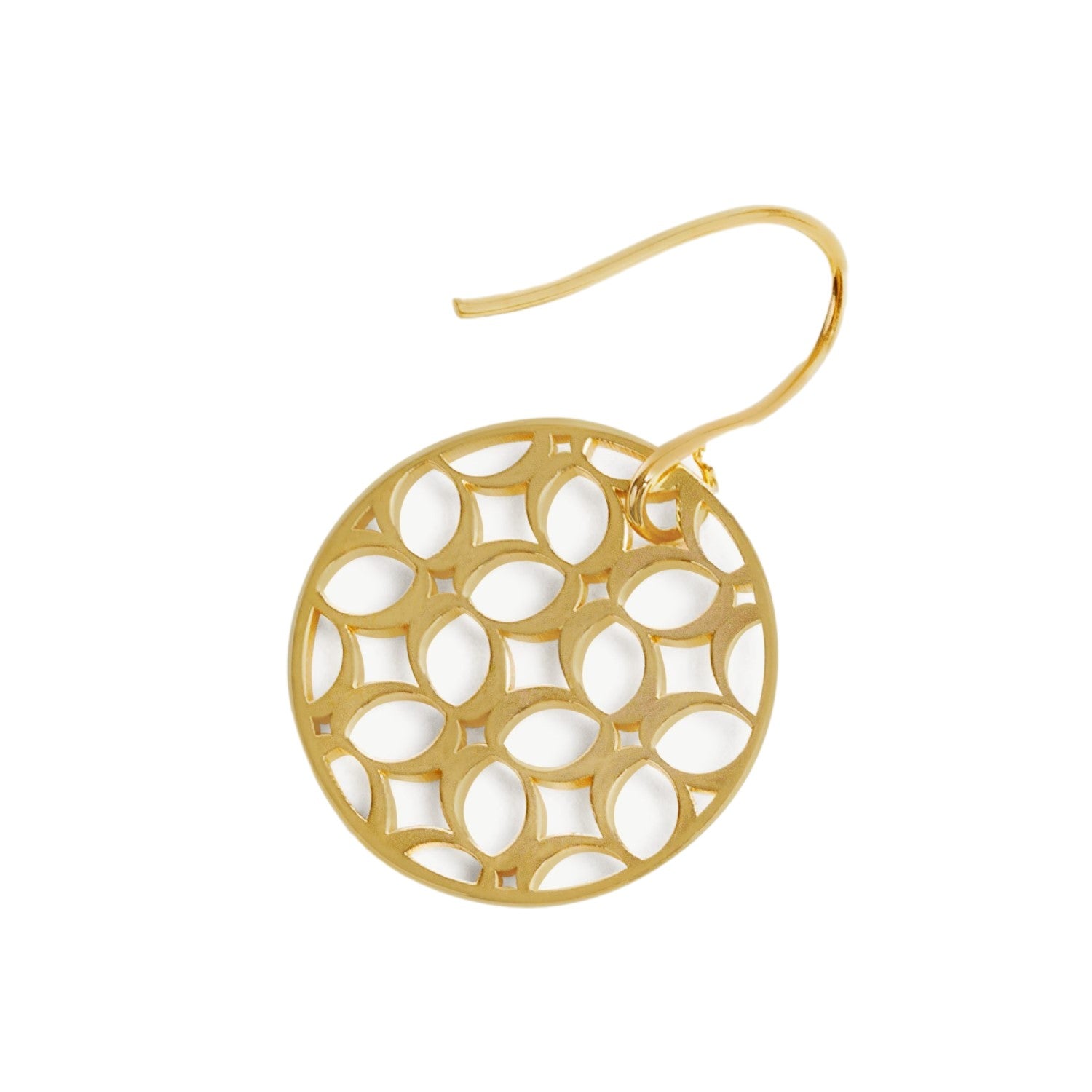 Signature Disc Drop Earrings