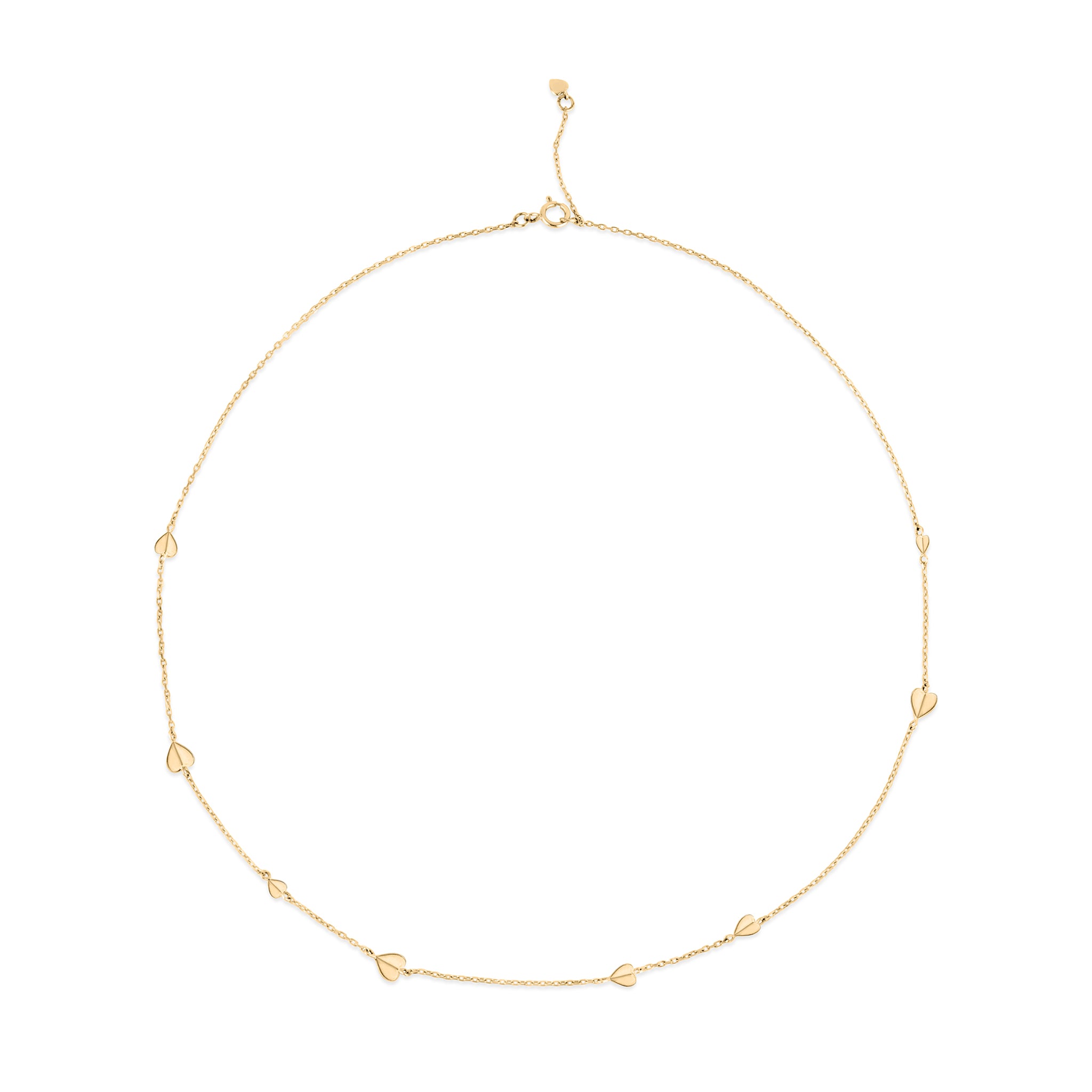 Bijou Folded Heart Necklace Dinny Hall La Maison Couture