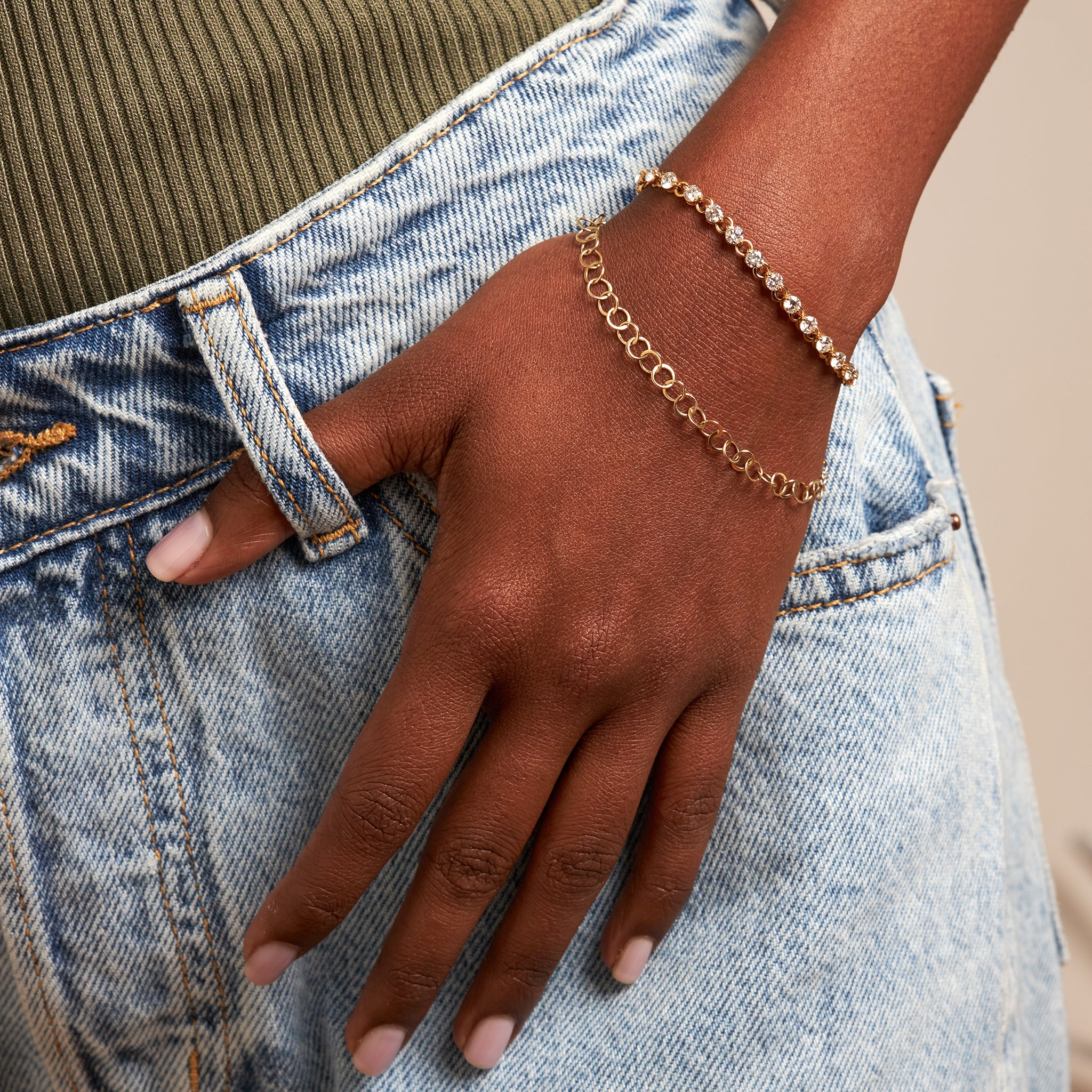 Planished Bracelet Dinny Hall La Maison Couture