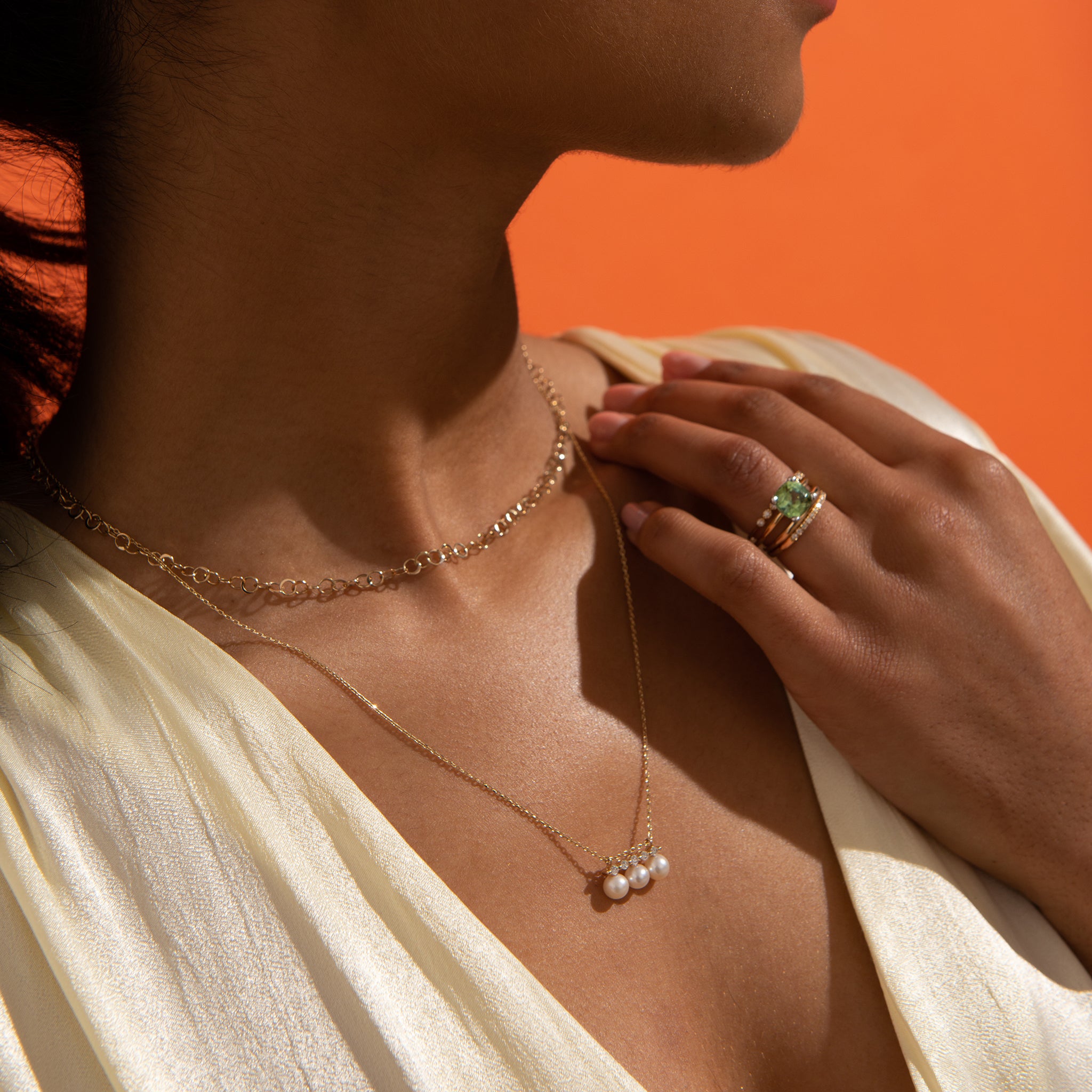 Planished Necklace Dinny Hall La Maison Couture