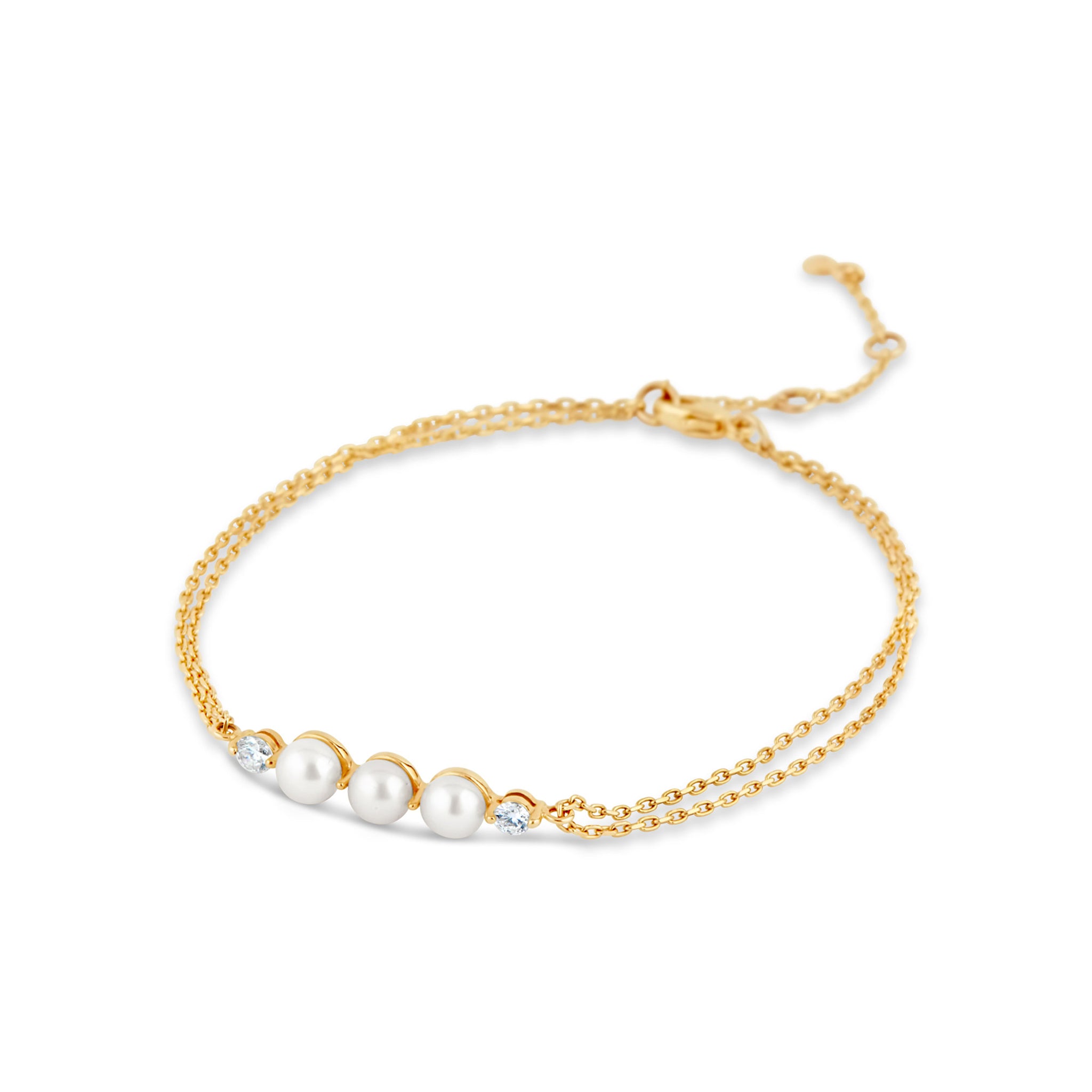 Shuga Pearl & Lab-Created Diamond Bracelet Dinny Hall La Maison Couture