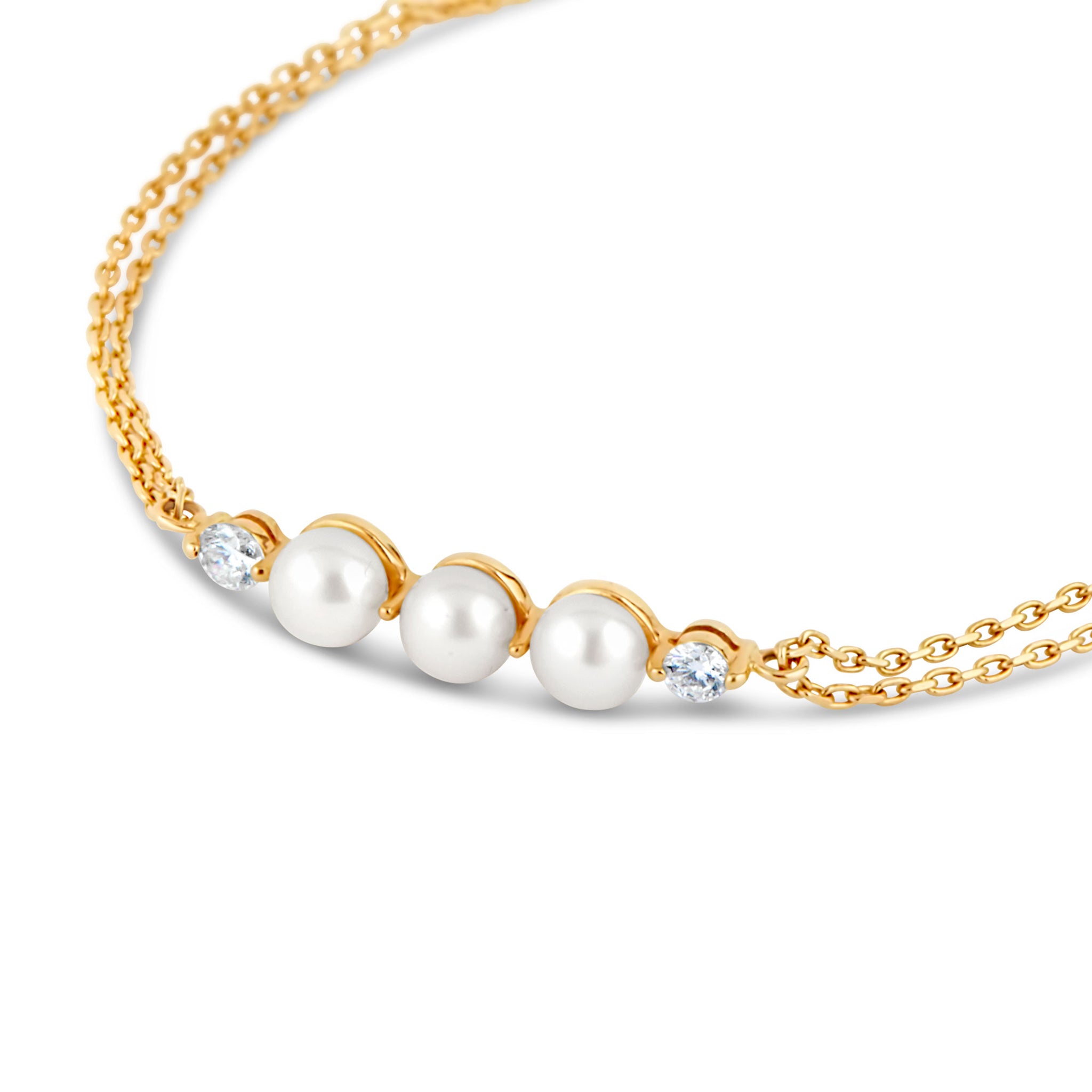 Shuga Pearl & Lab-Created Diamond Bracelet Dinny Hall La Maison Couture