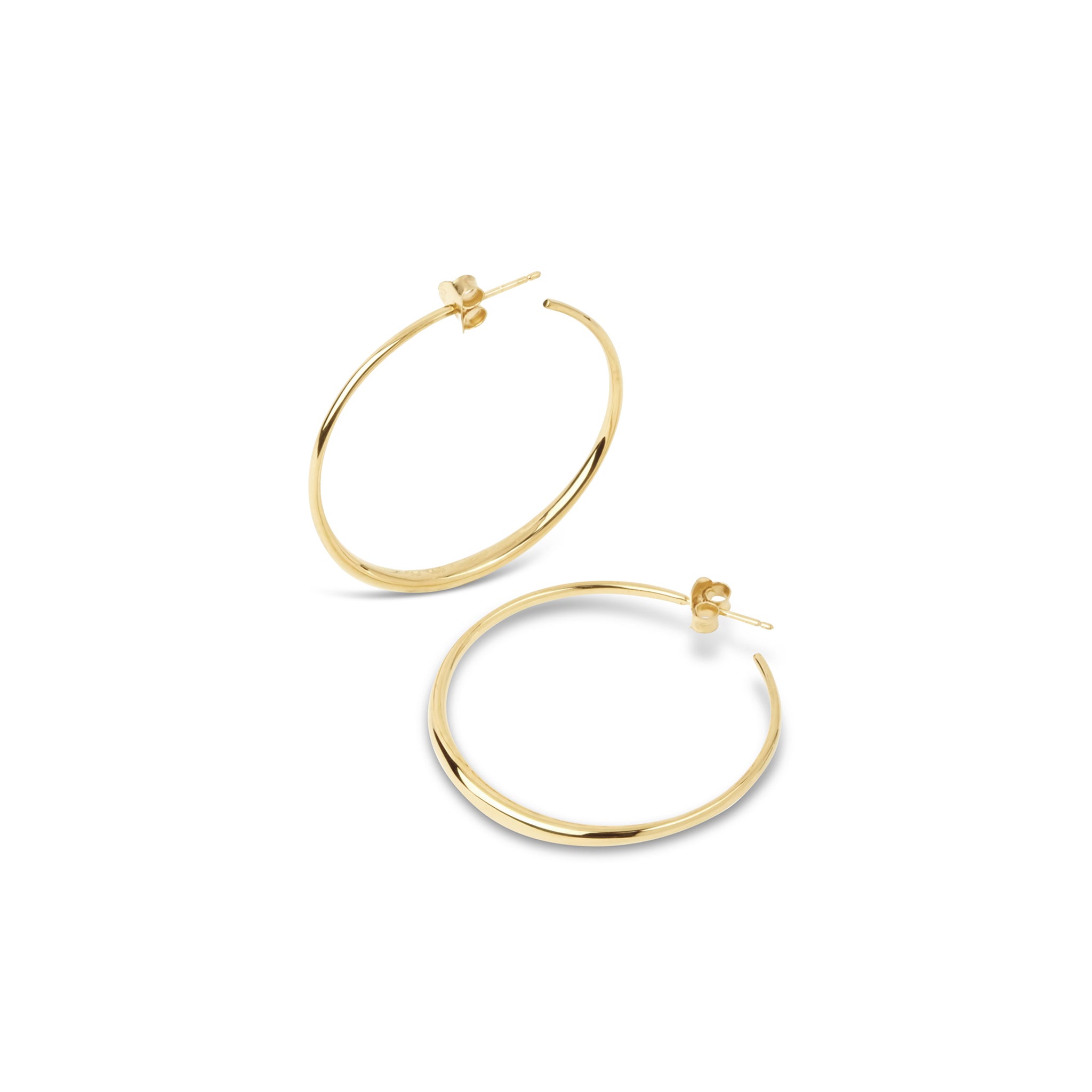 Signature Medium Hoops Dinny Hall La Maison Couture Recycled 9ct Gold