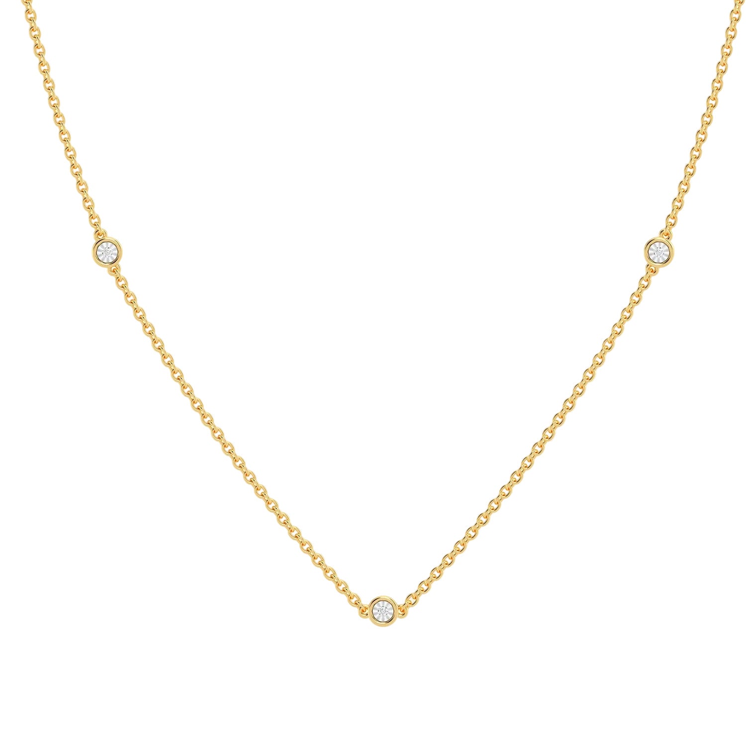 Dot-To-Dot Chain Necklace