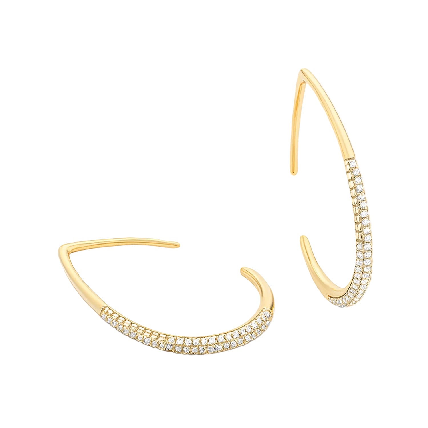 Drop By Anytime Hoop Earrings