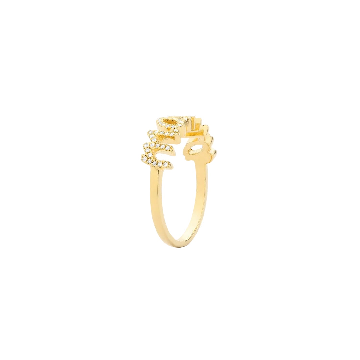 Love You Mama Statement Ring