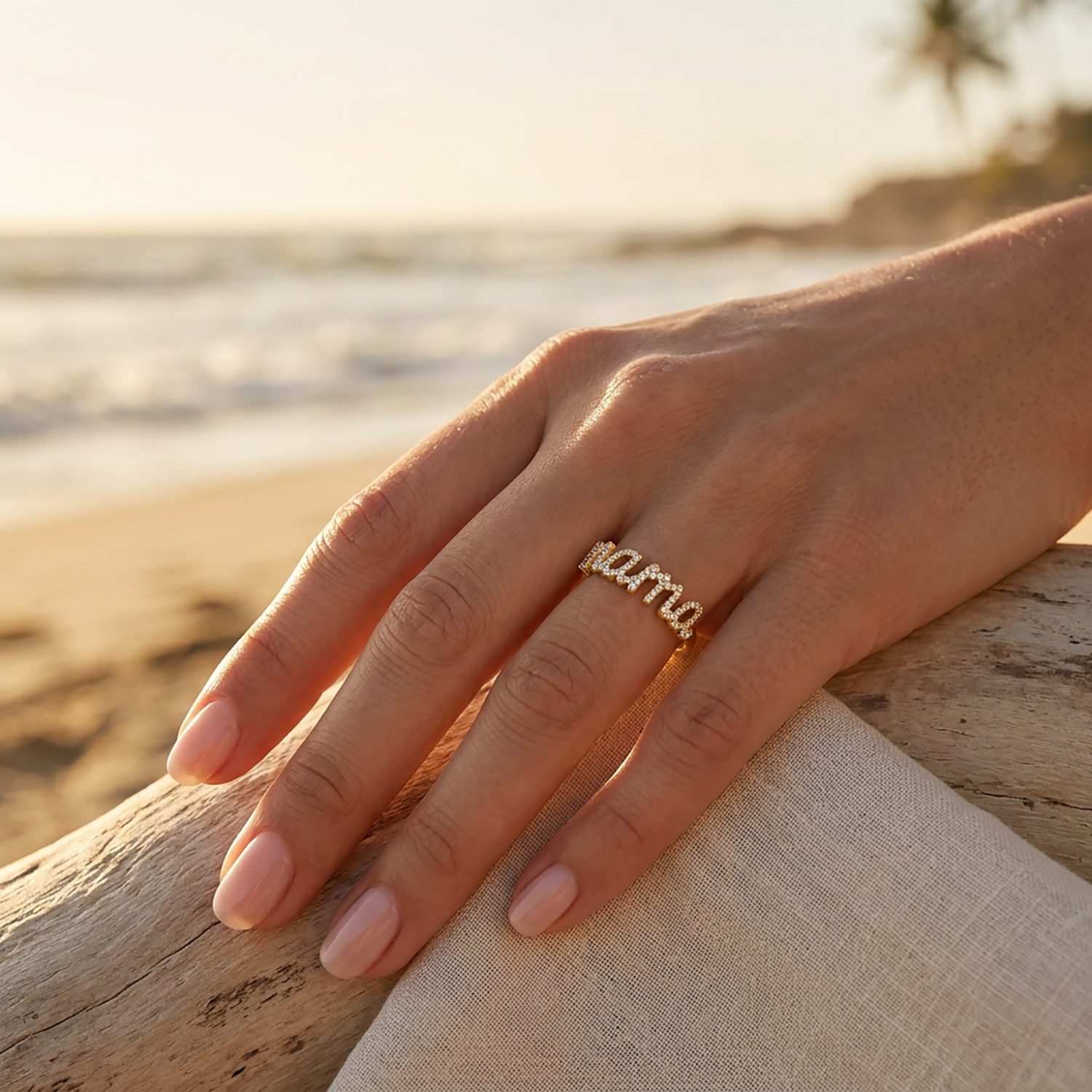 Love You Mama Statement Ring