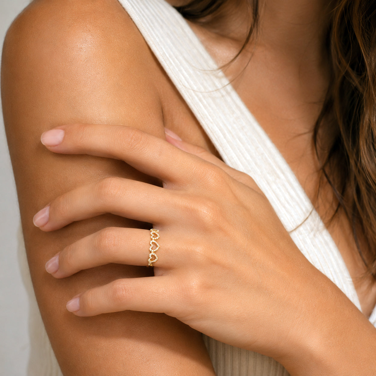 Spread Love Statement Ring
