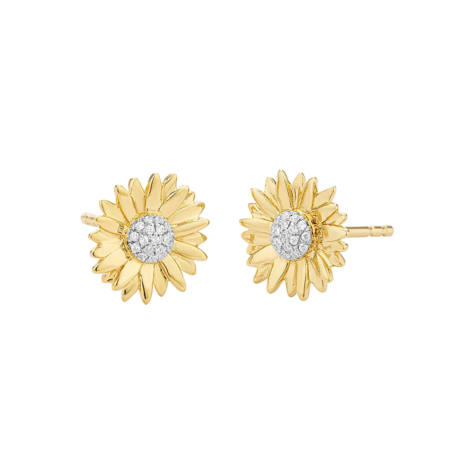 Sunflower Stud Earrings